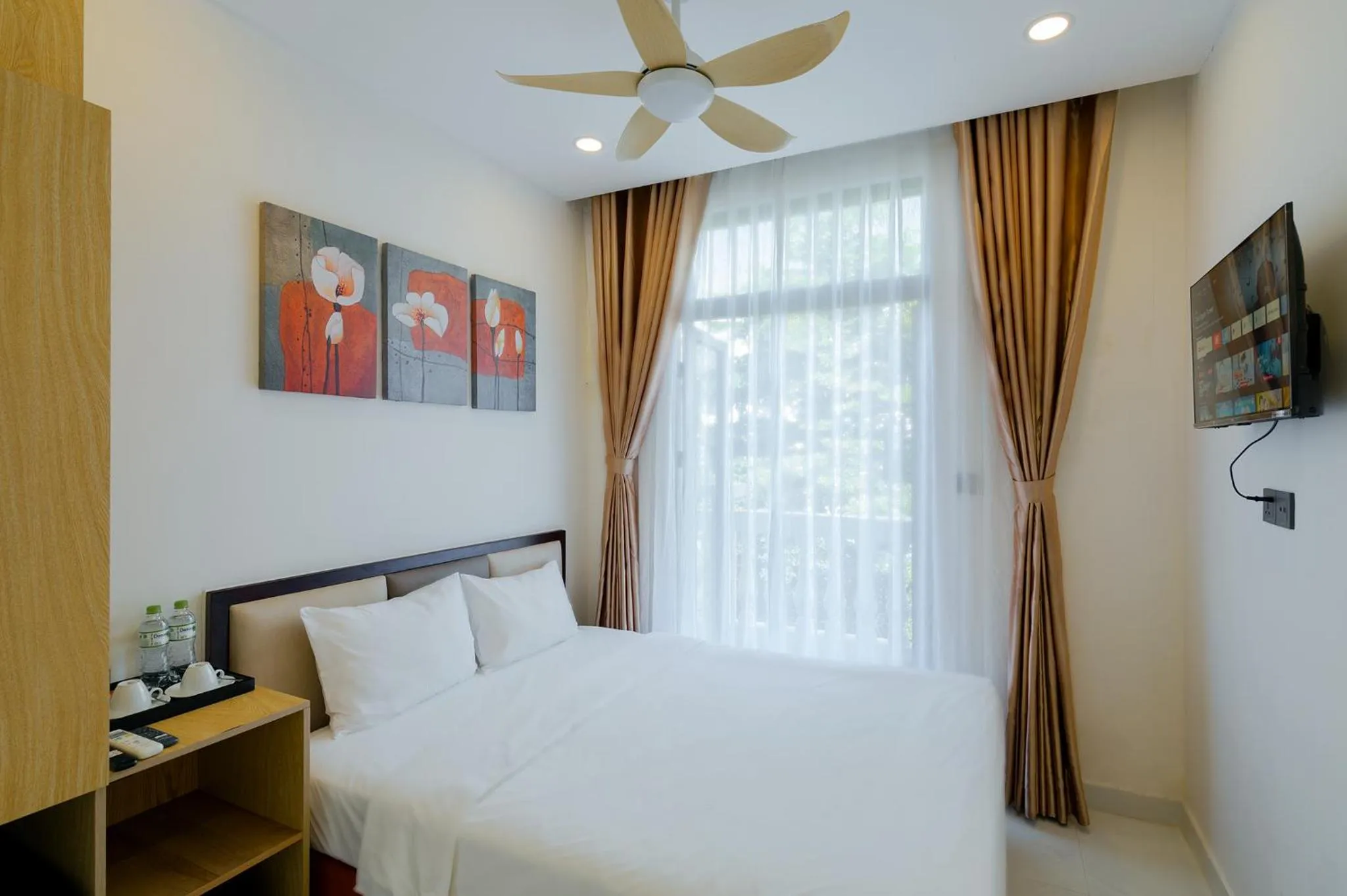 Bedroom, Bed in Lalisa Hotel Grand World Phu Quoc