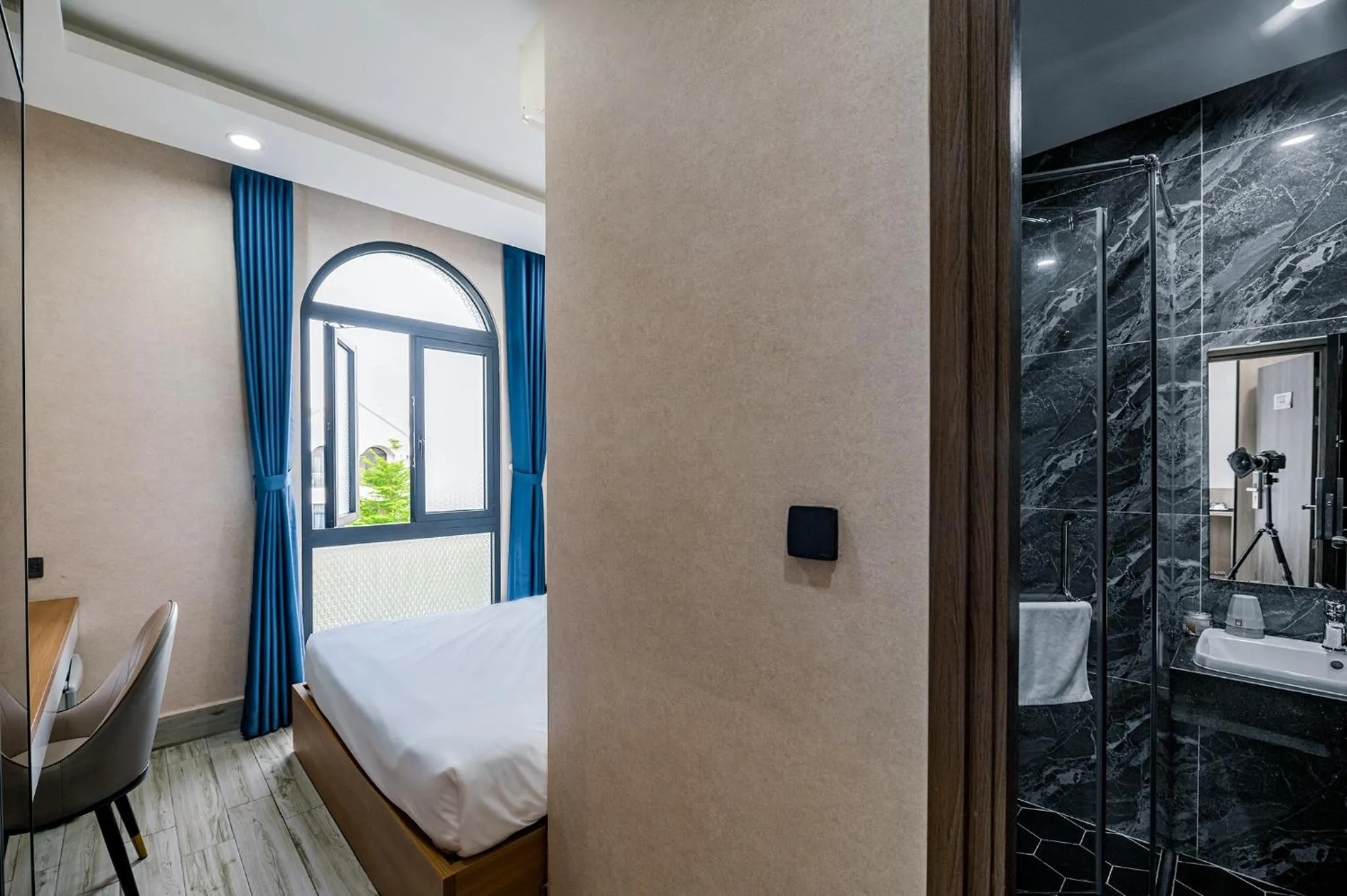 Bed in Lalisa Hotel Grand World Phu Quoc