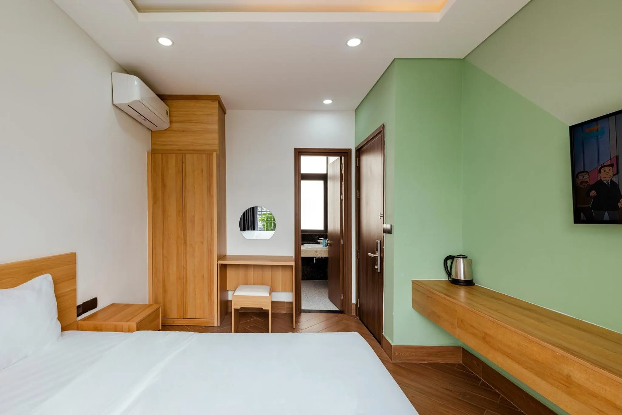 Bed in Lalisa Hotel Grand World Phu Quoc