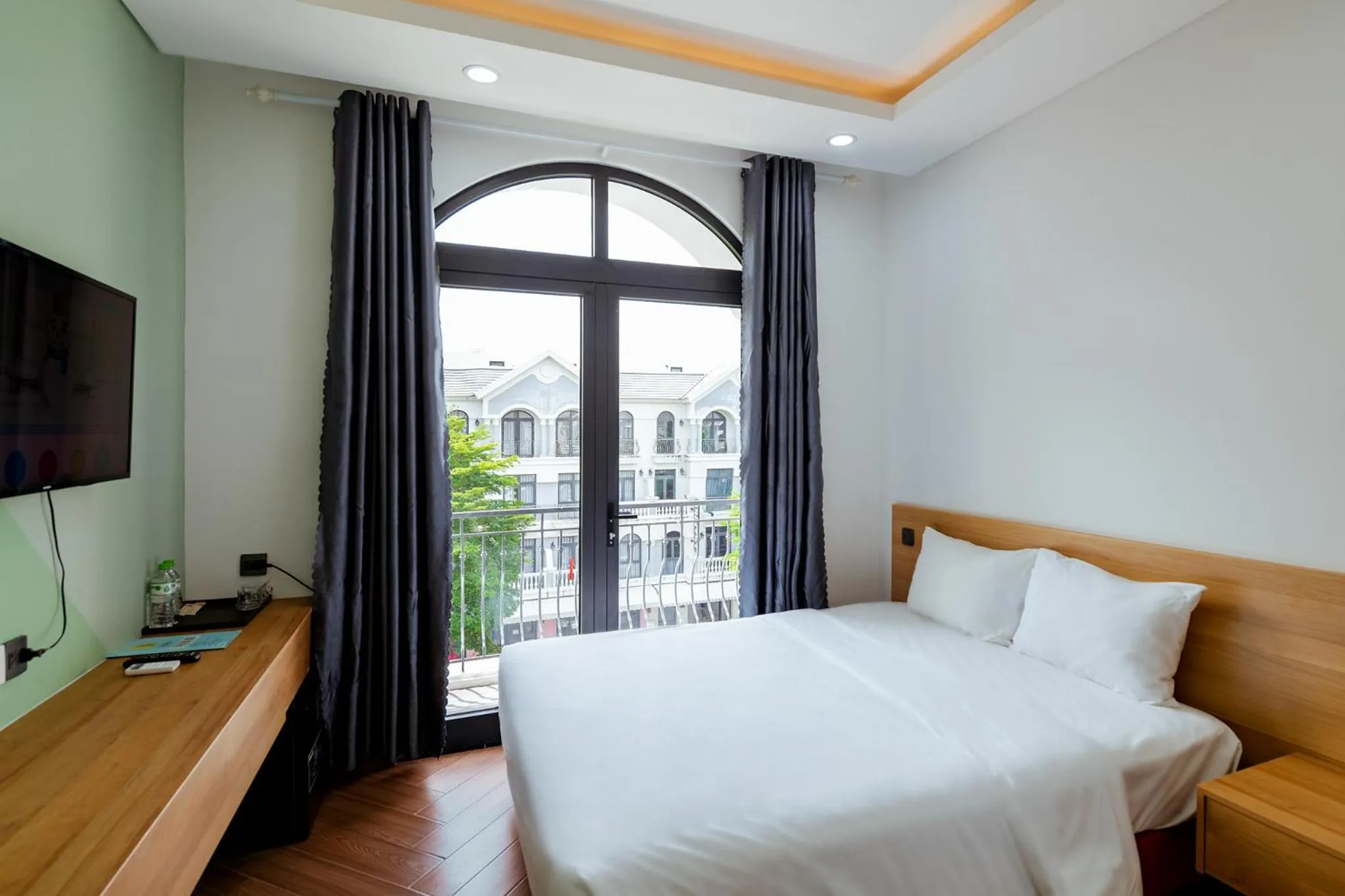 Bed in Lalisa Hotel Grand World Phu Quoc
