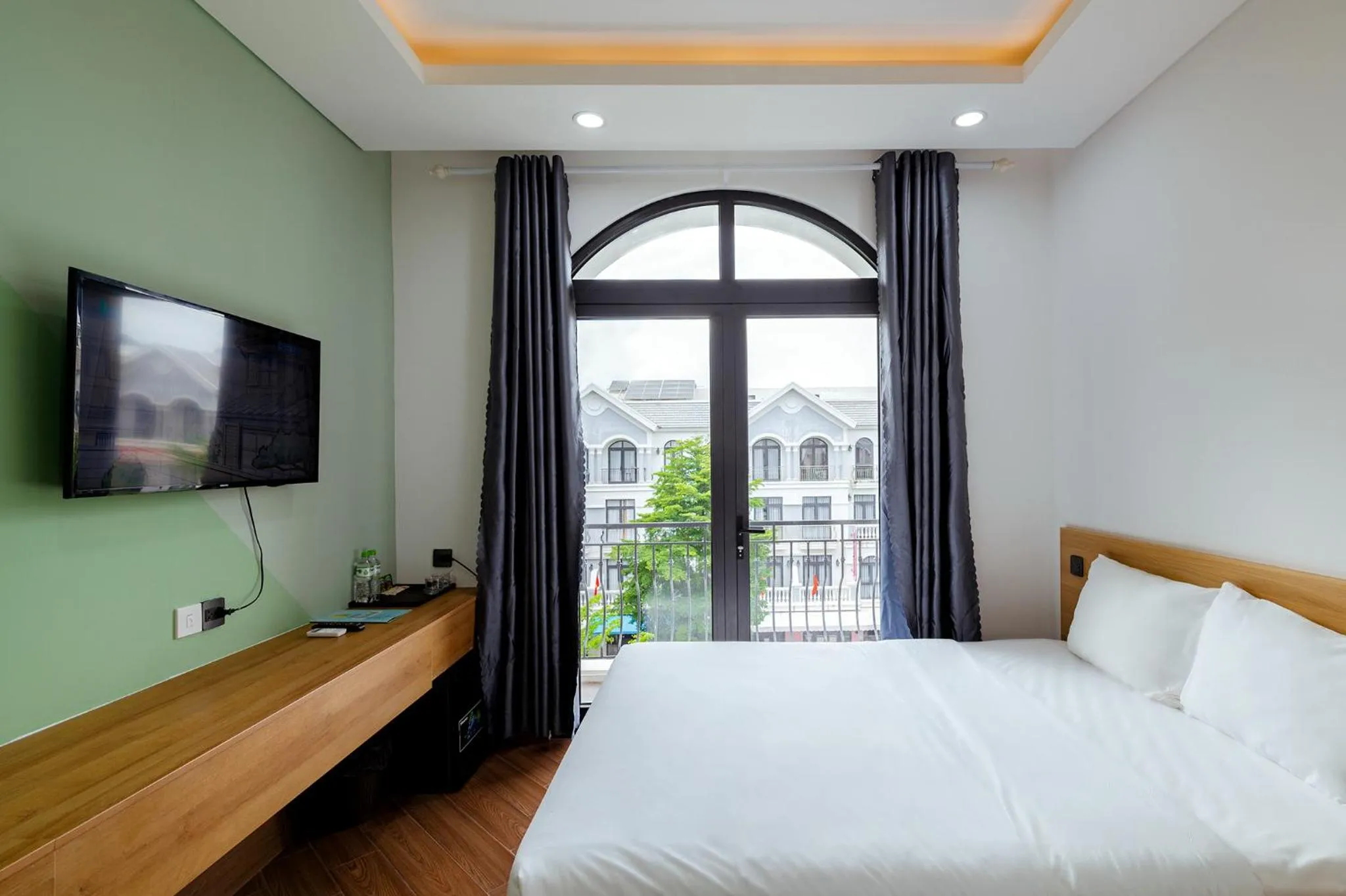 Bed in Lalisa Hotel Grand World Phu Quoc