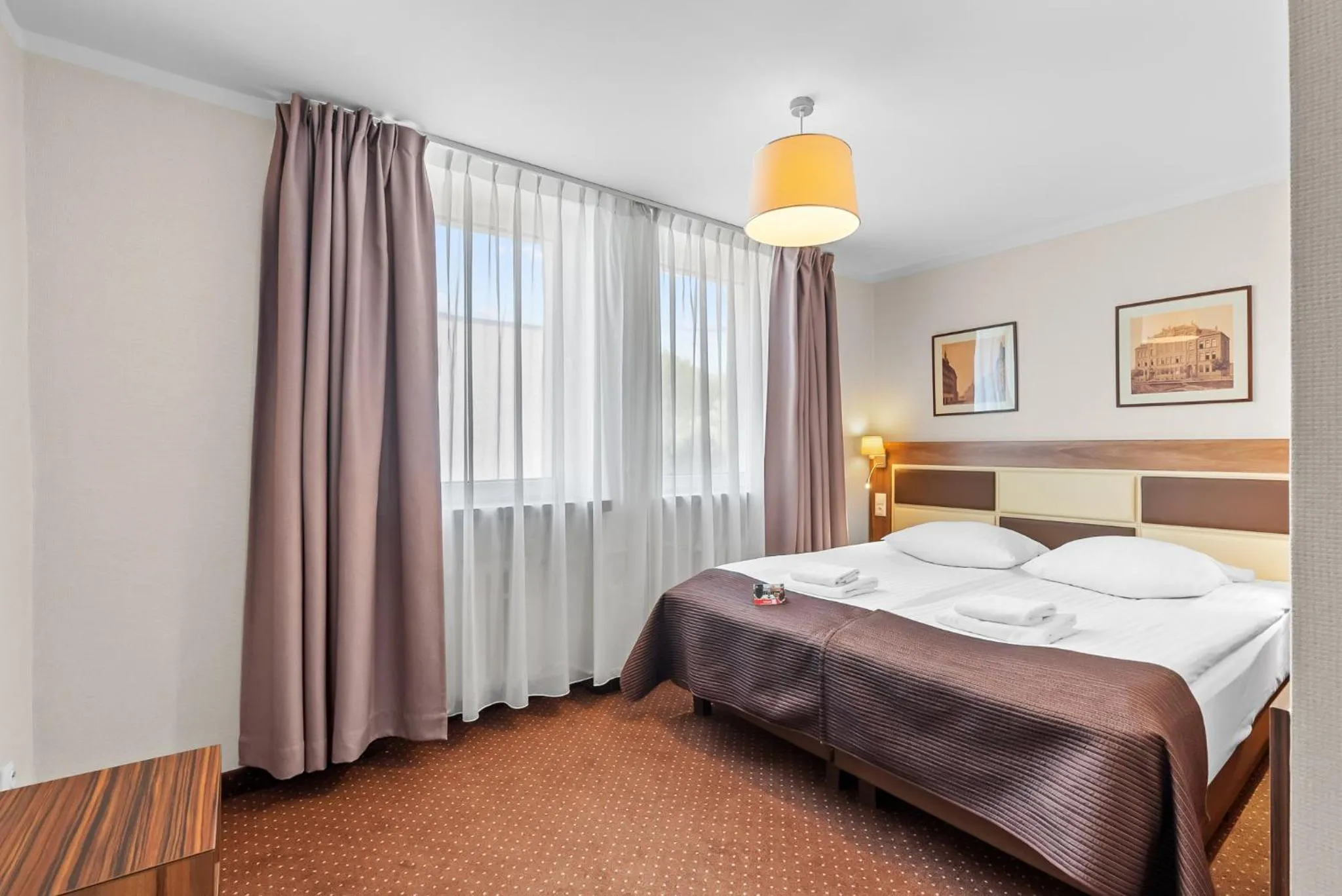 Bed in Hotel Diament Zabrze - Gliwice