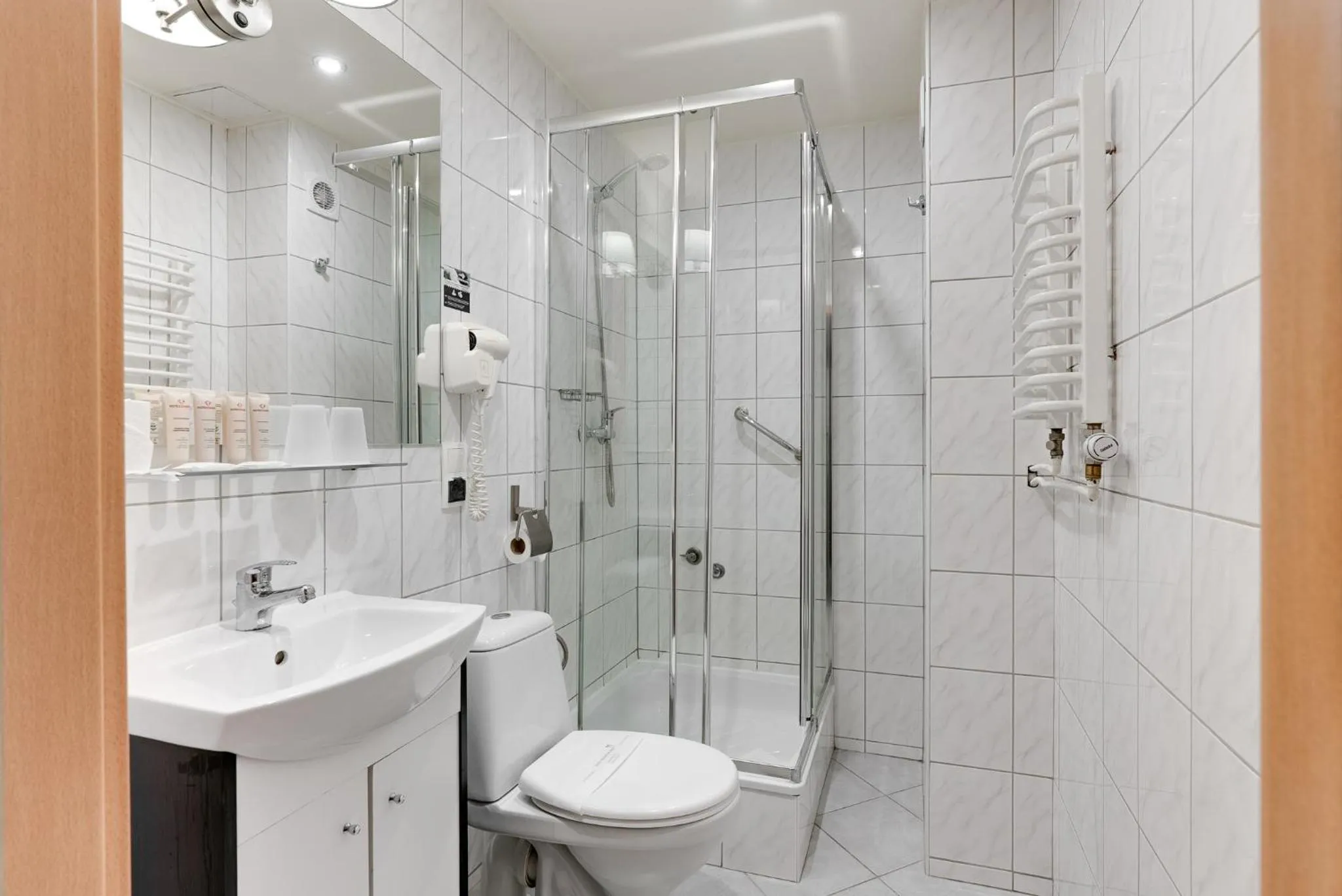 Shower in Hotel Diament Zabrze - Gliwice