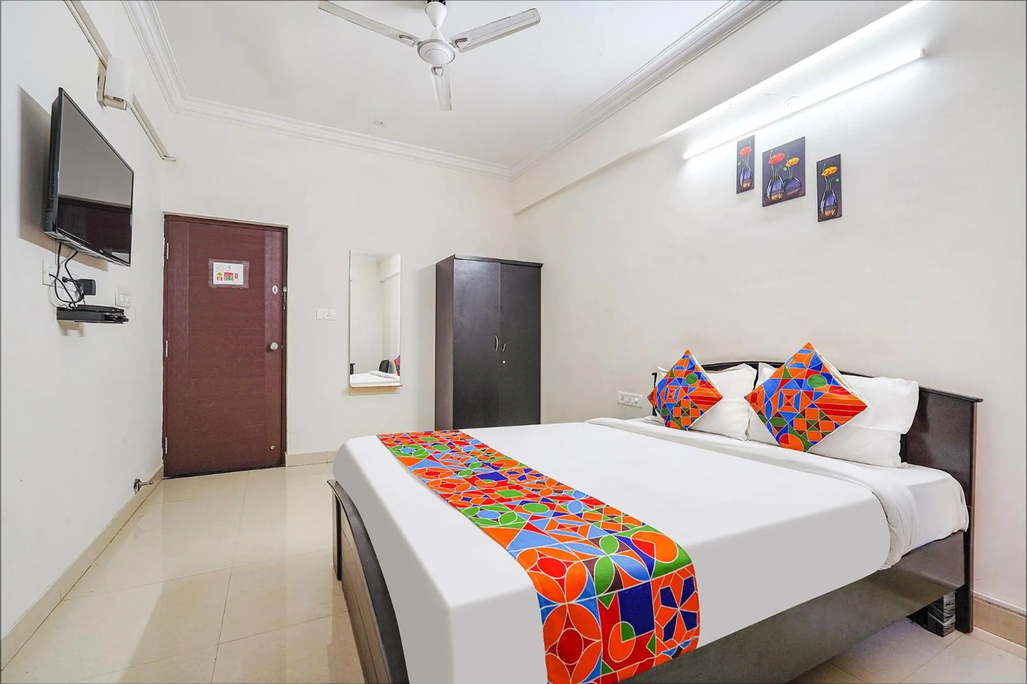 Bed in Hotel O Fortune Rooms