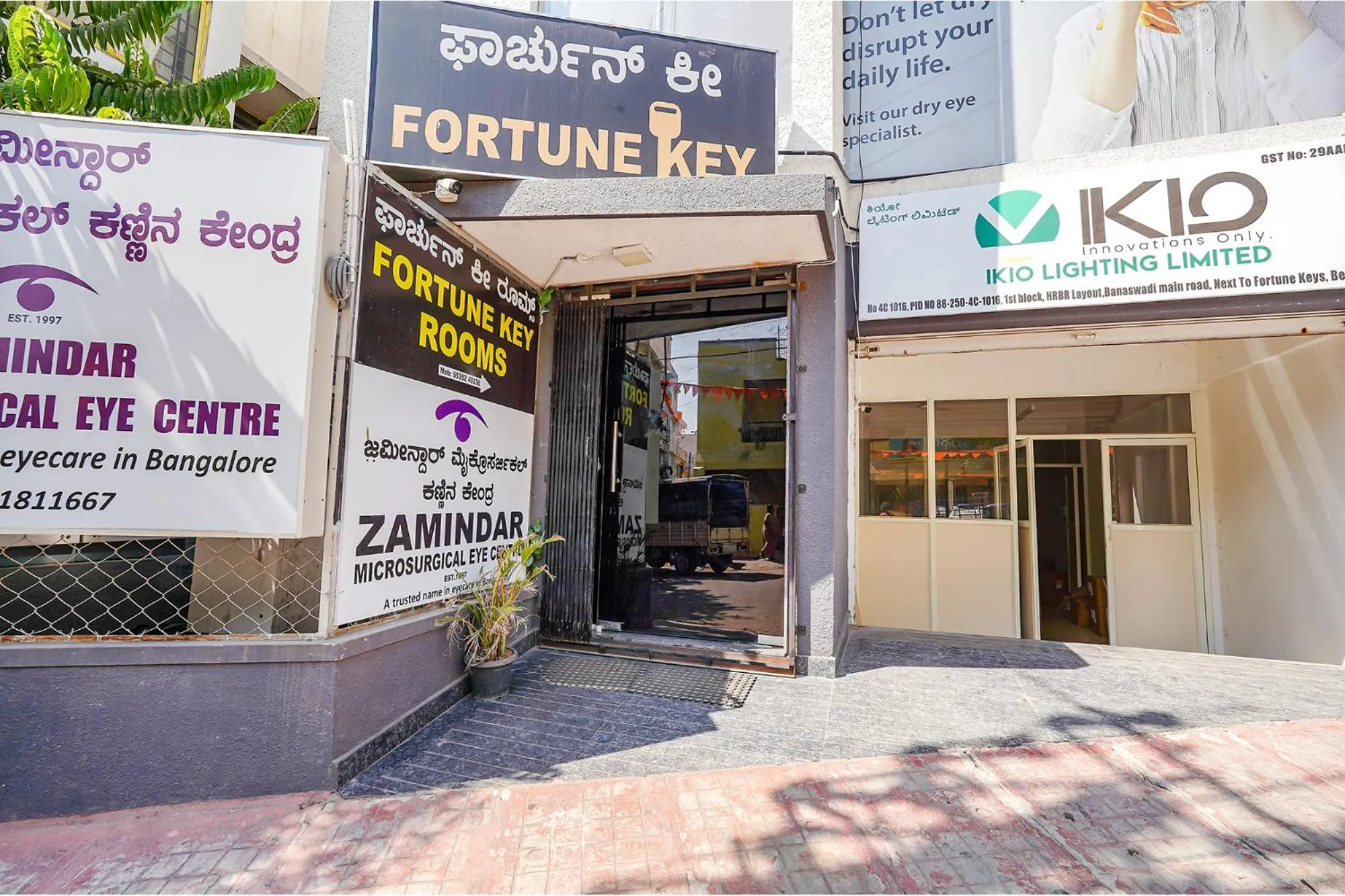 Facade/entrance in Hotel O Fortune Rooms