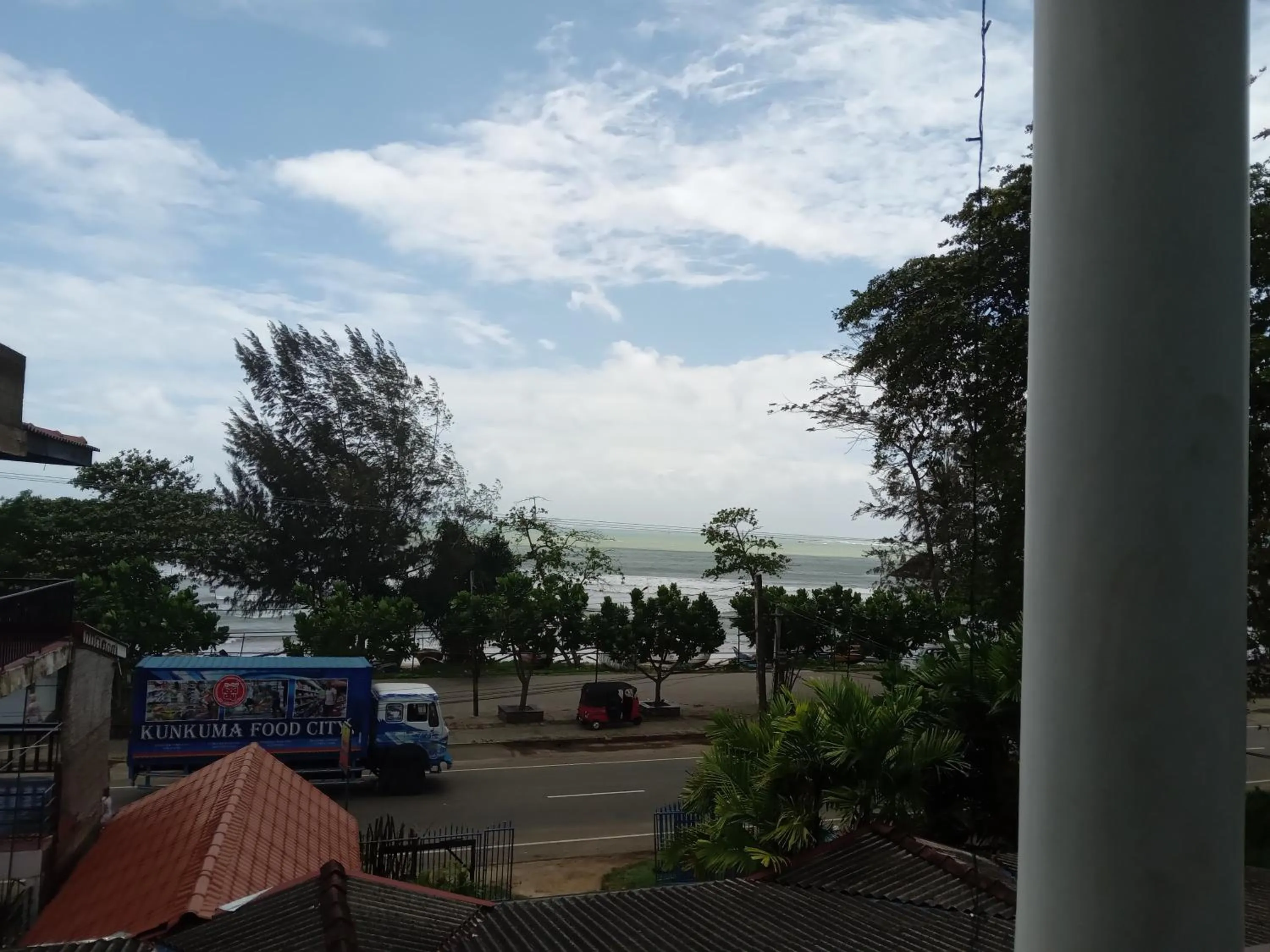 Street view in New Golden Bay Resort Weligama