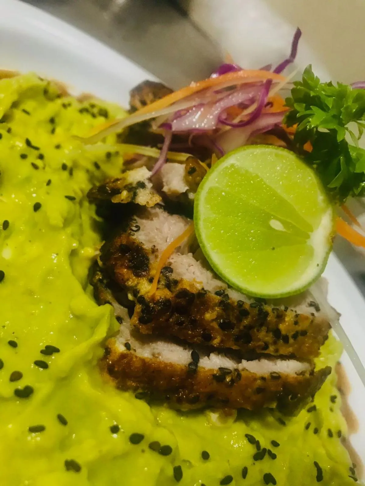 Food in New Golden Bay Resort Weligama