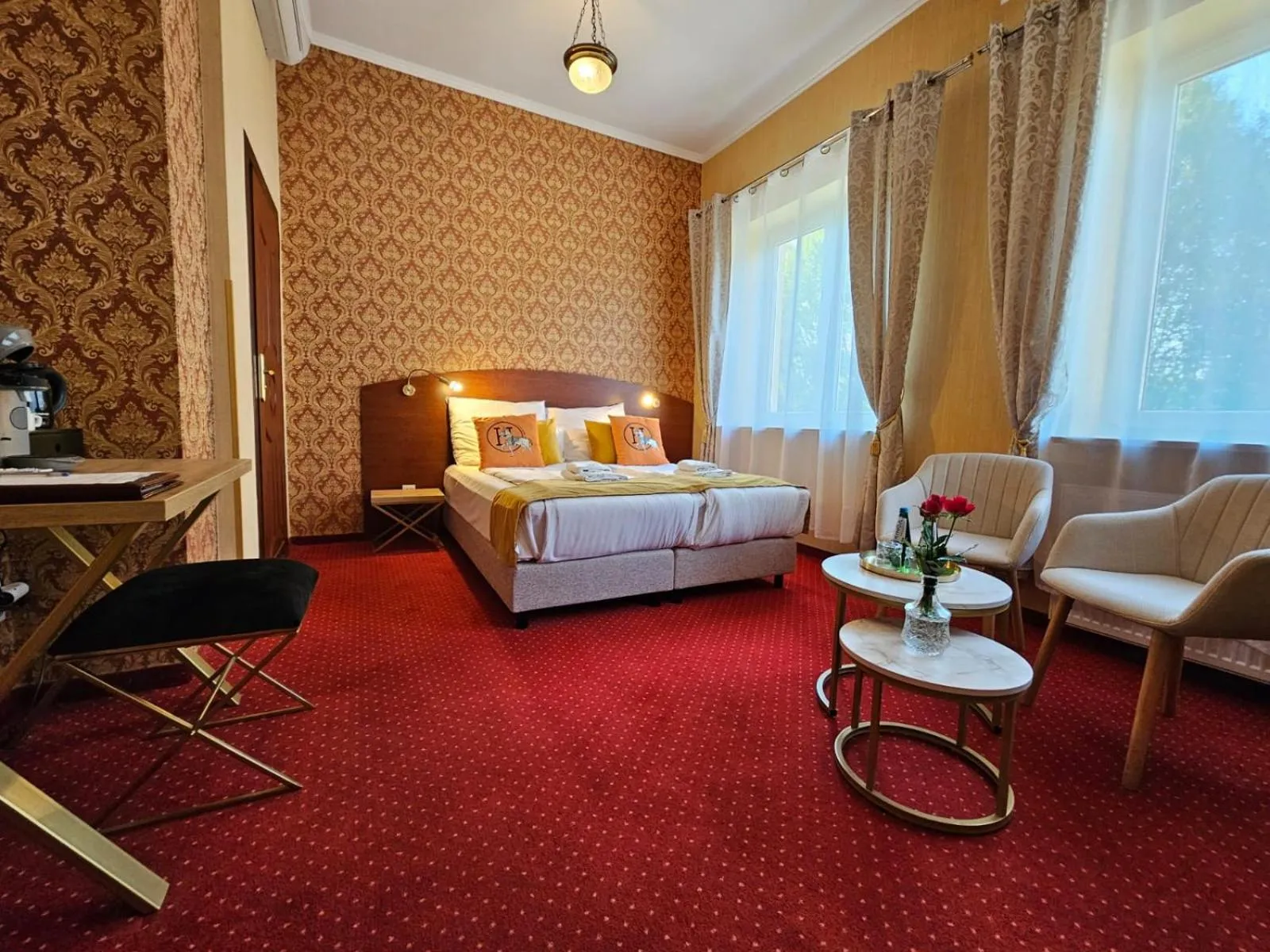 Bed in Hotel Galicja SPA Wieliczka