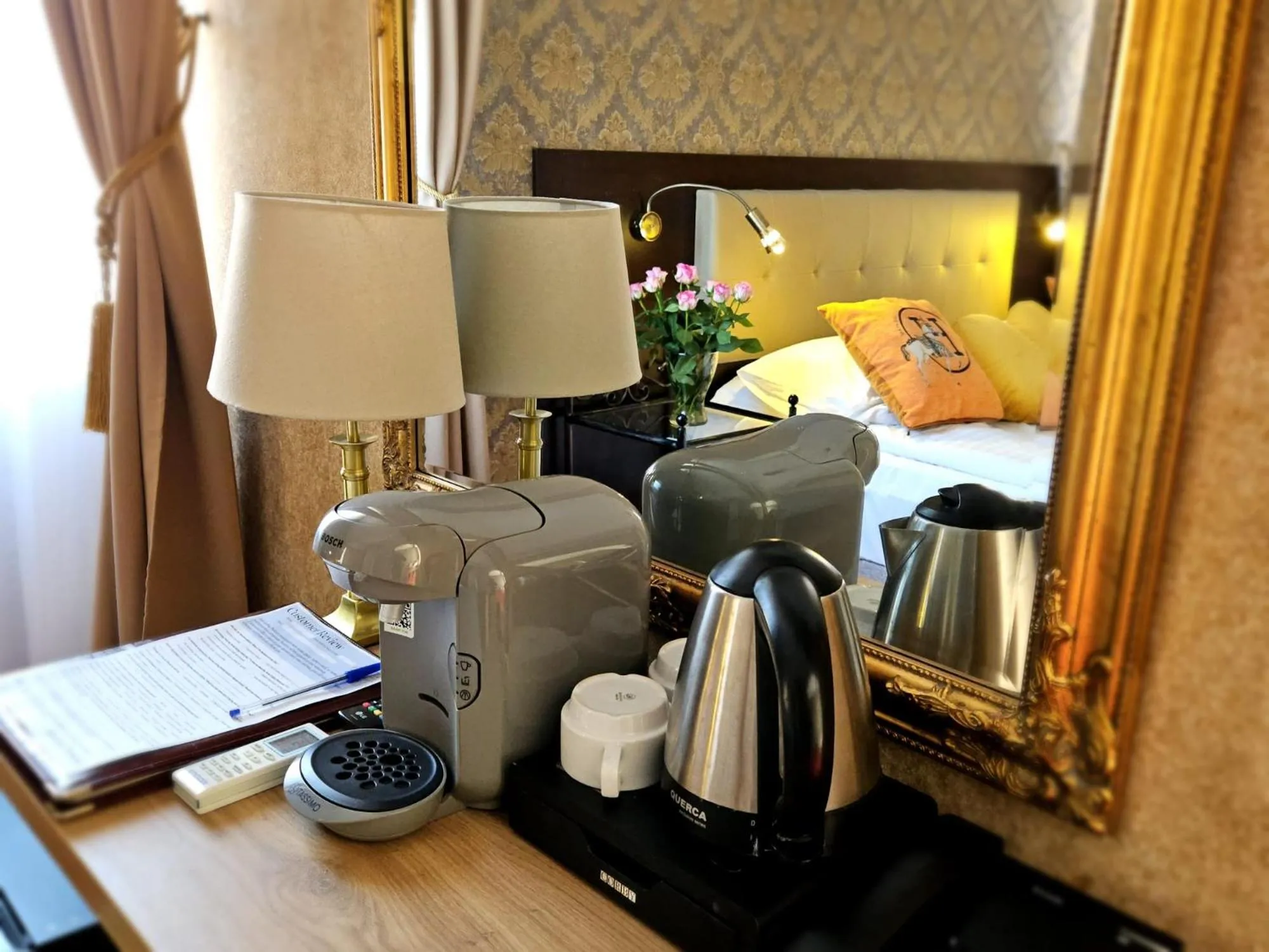 Bed in Hotel Galicja SPA Wieliczka