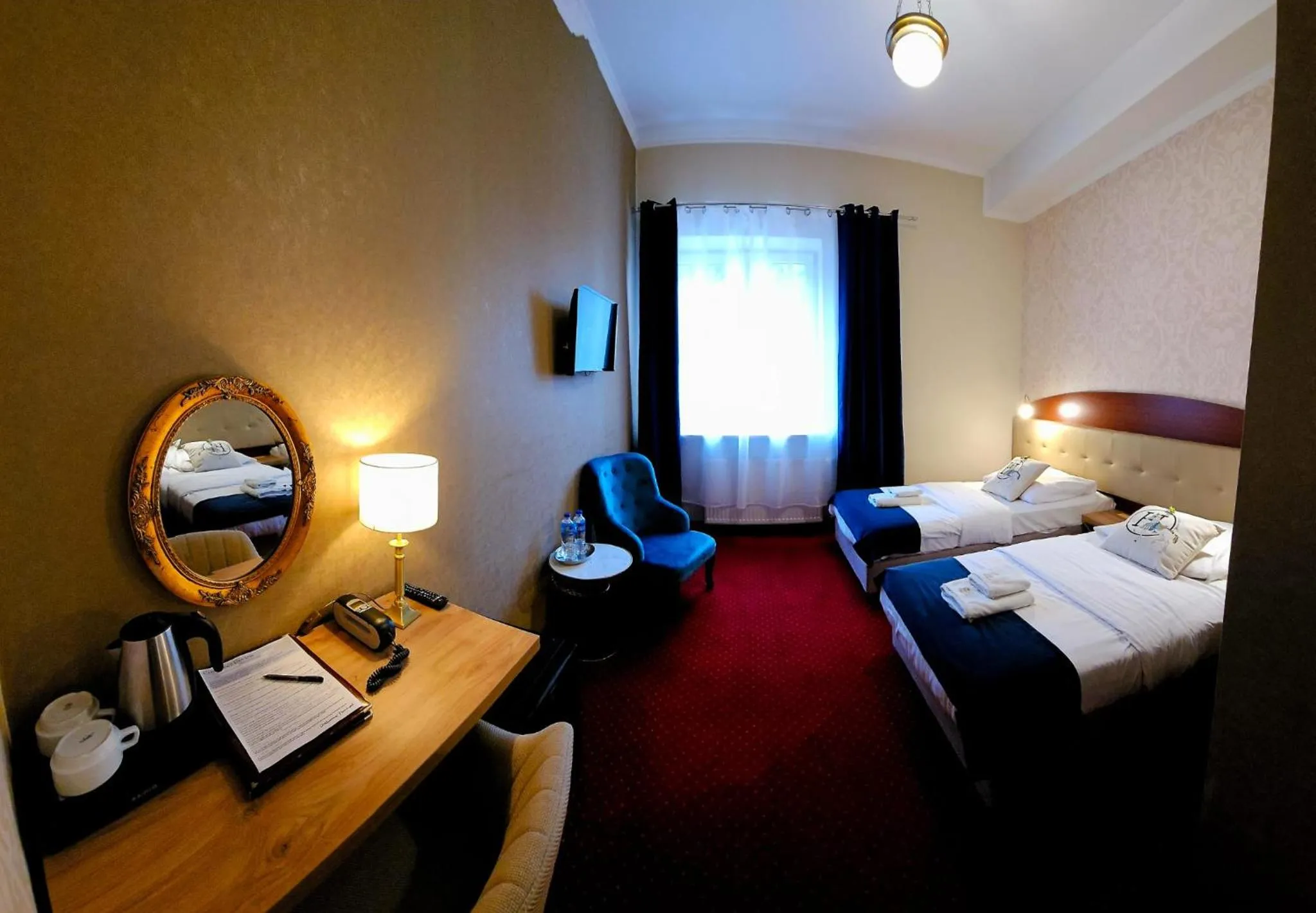 Bed in Hotel Galicja SPA Wieliczka