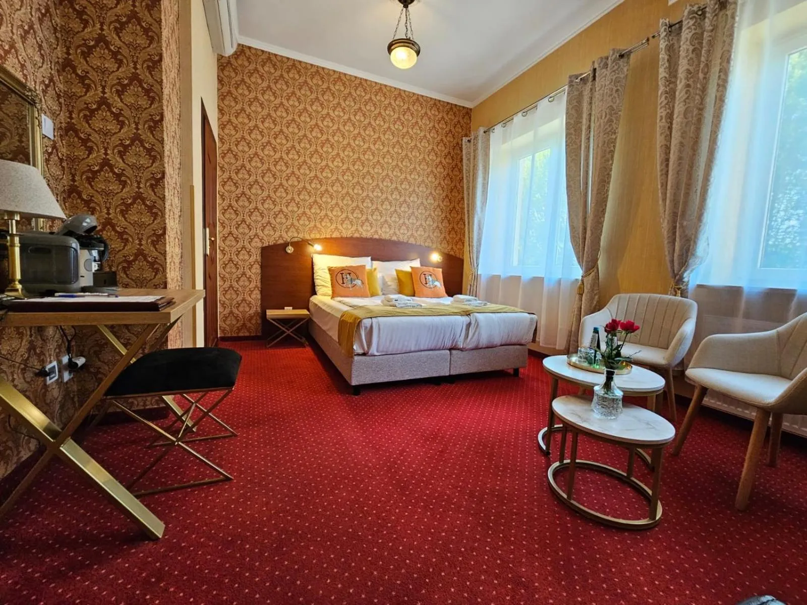 Bed in Hotel Galicja SPA Wieliczka