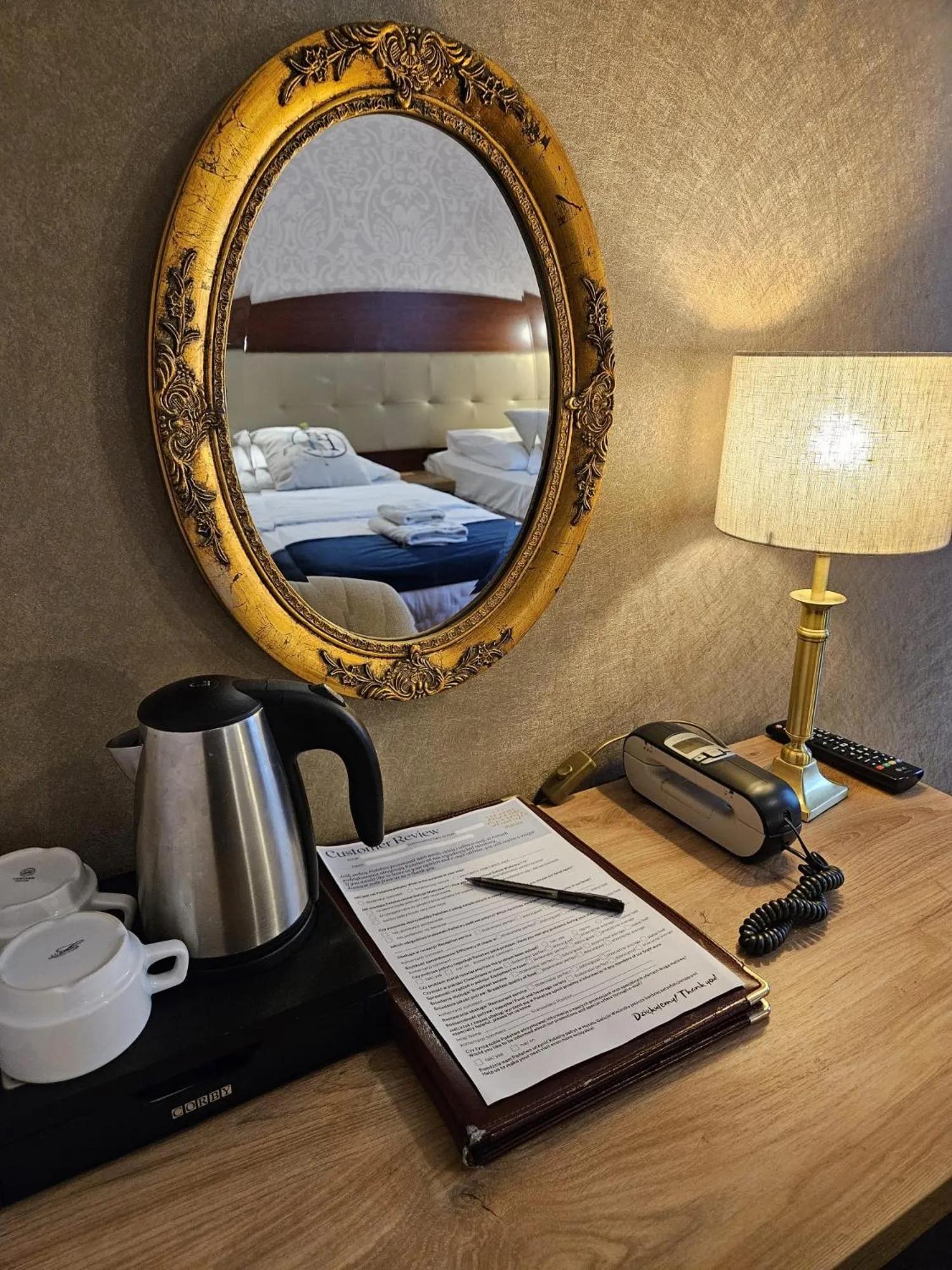 Bed in Hotel Galicja SPA Wieliczka