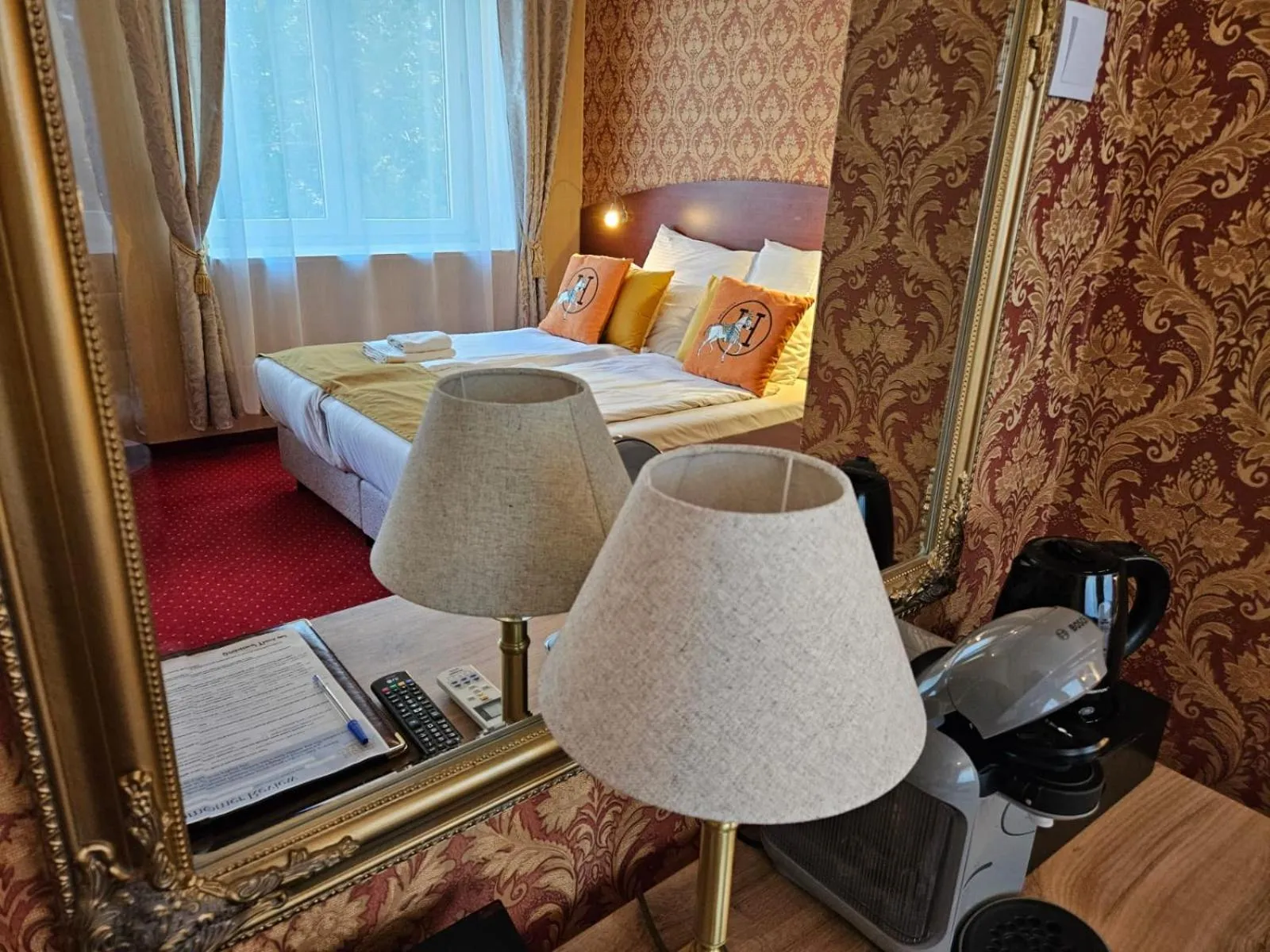 Bed in Hotel Galicja SPA Wieliczka