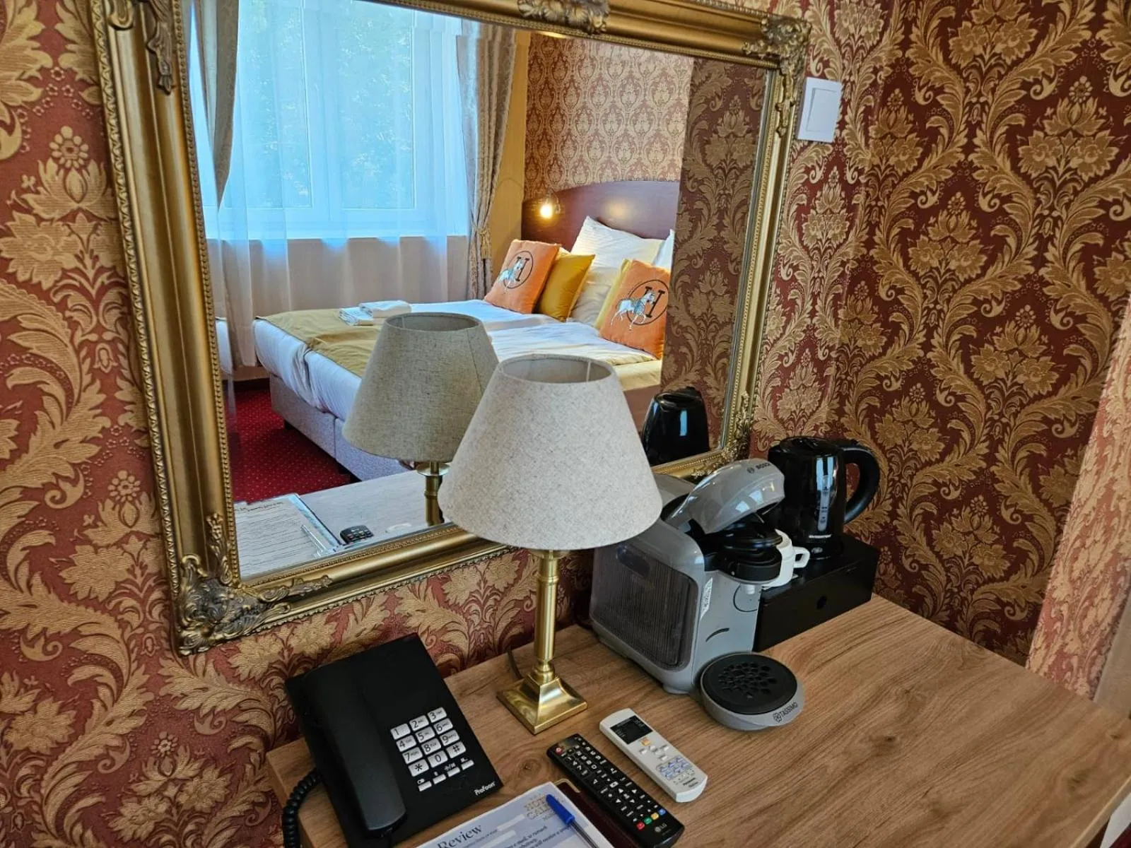 Bed in Hotel Galicja SPA Wieliczka