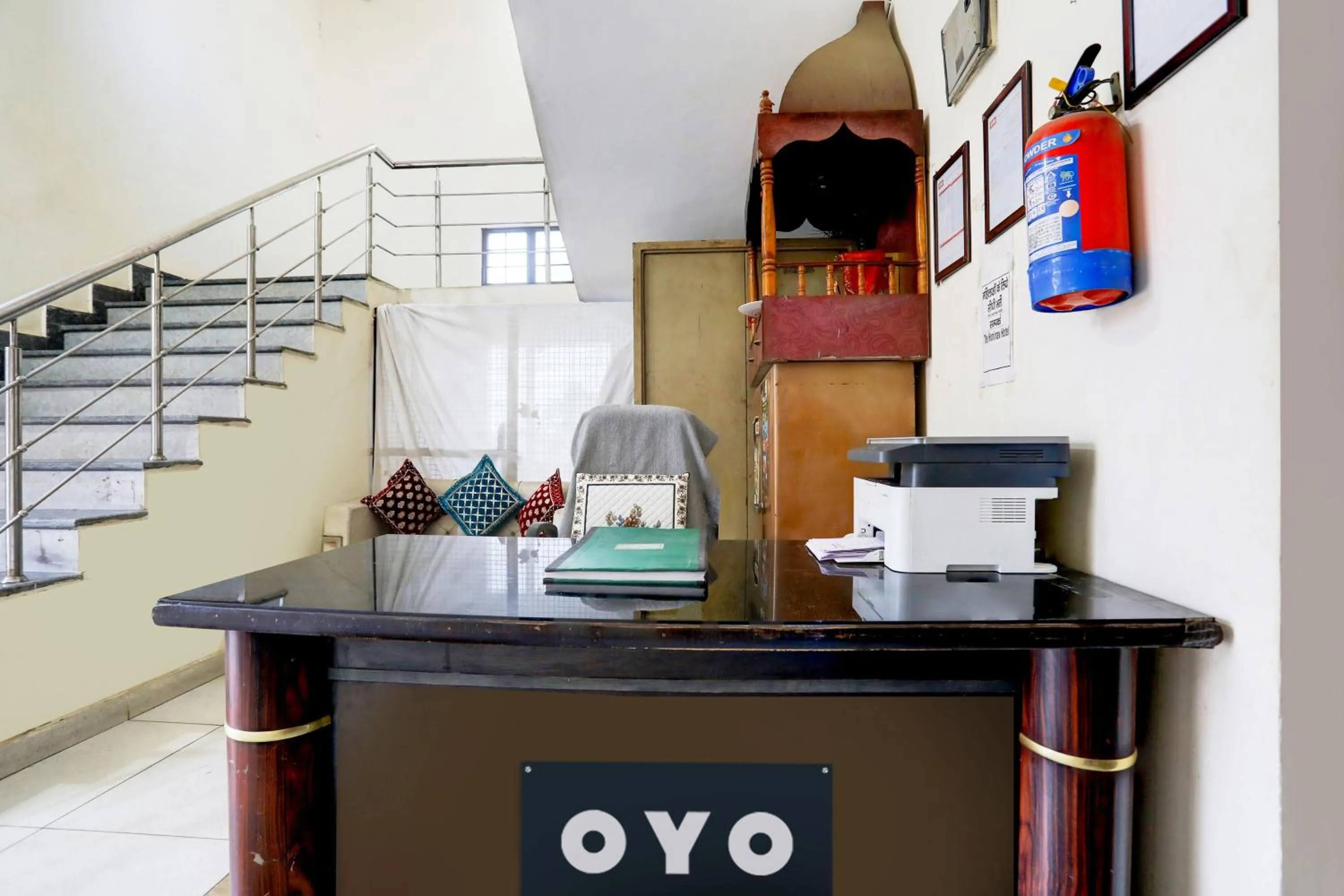 Lobby or reception in SPOT ON Prithvi Garden