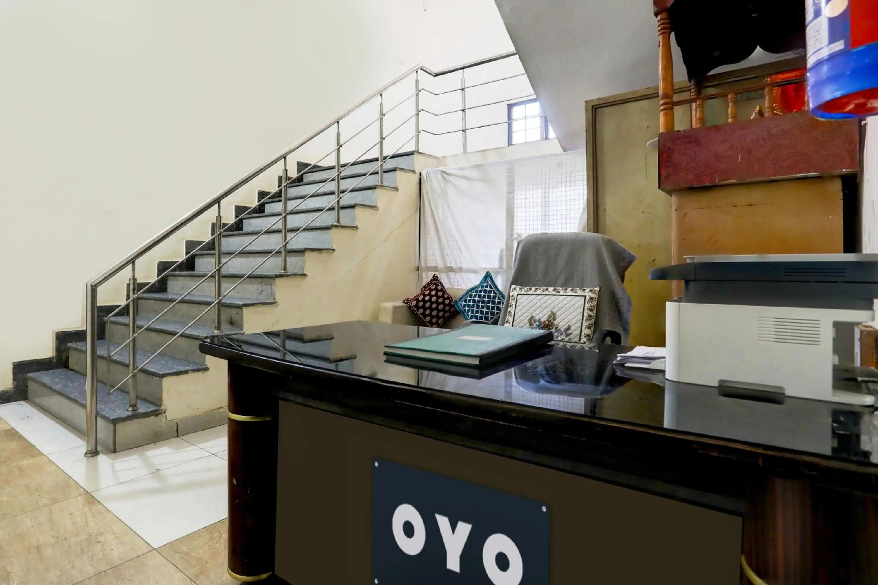 Lobby or reception in SPOT ON Prithvi Garden