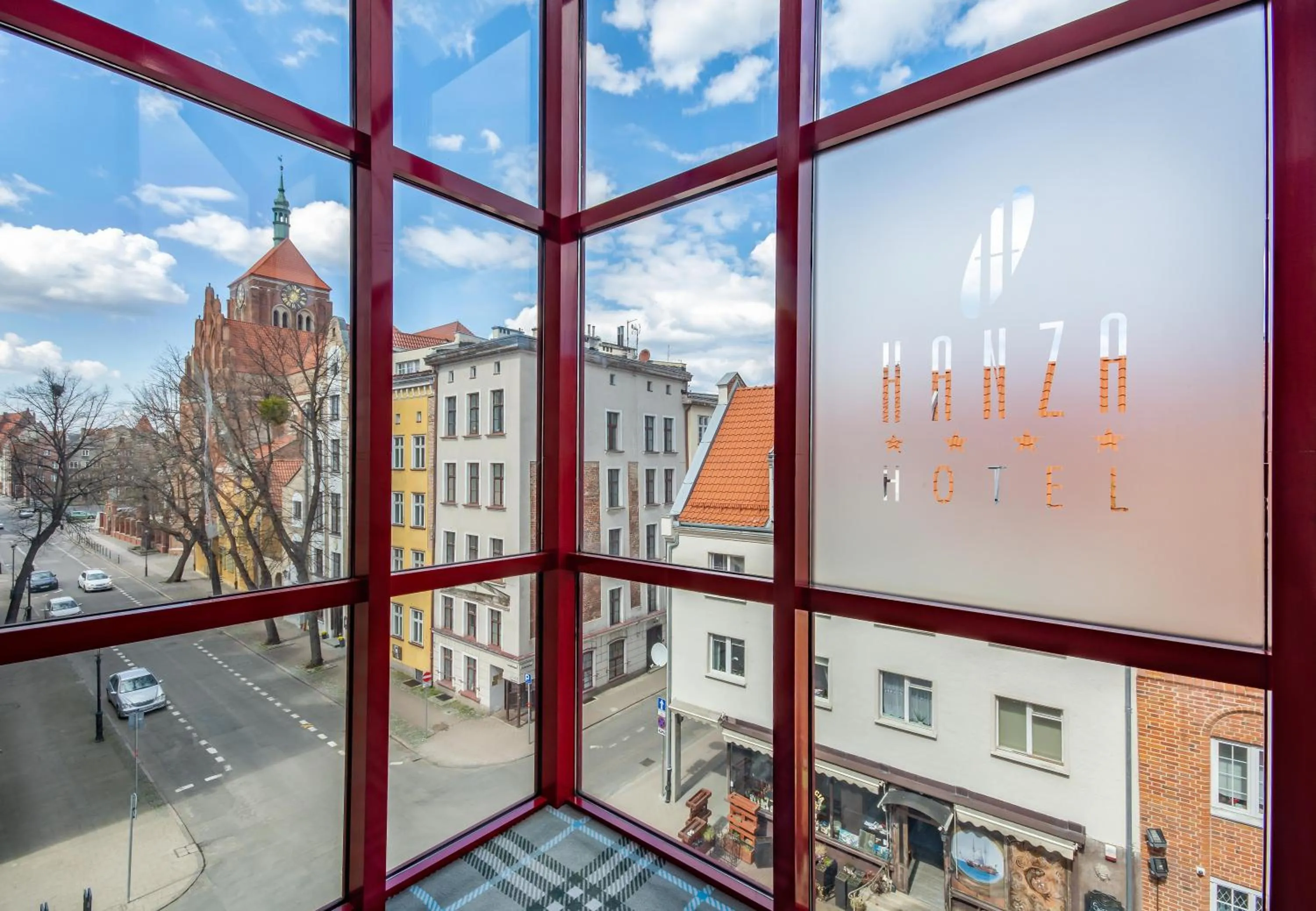 Property building in Hotel Hanza