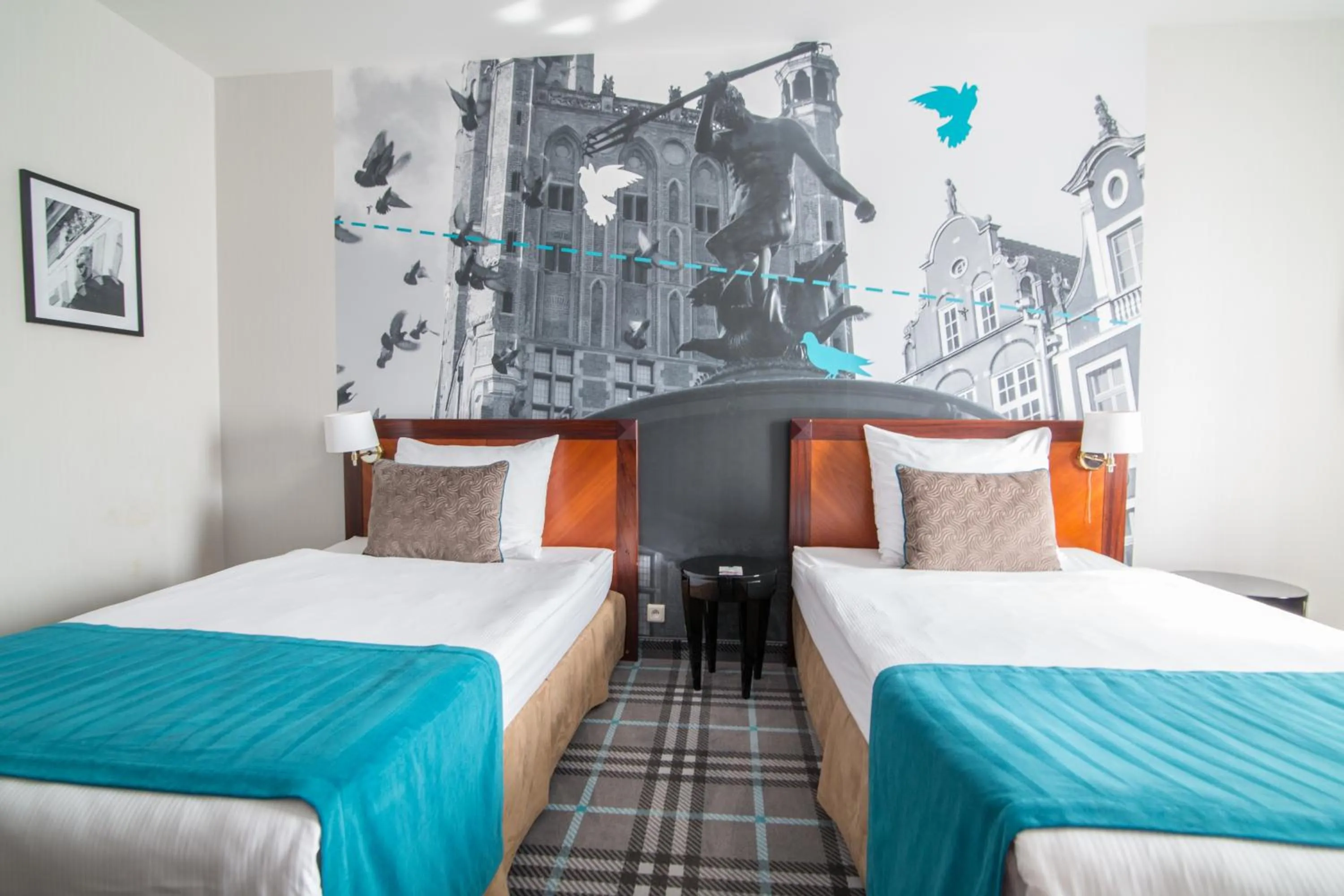 Photo of the whole room, Bed in Hotel Hanza