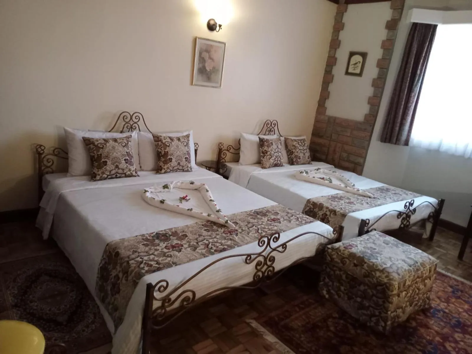 Bed in The Drexel House Kenya