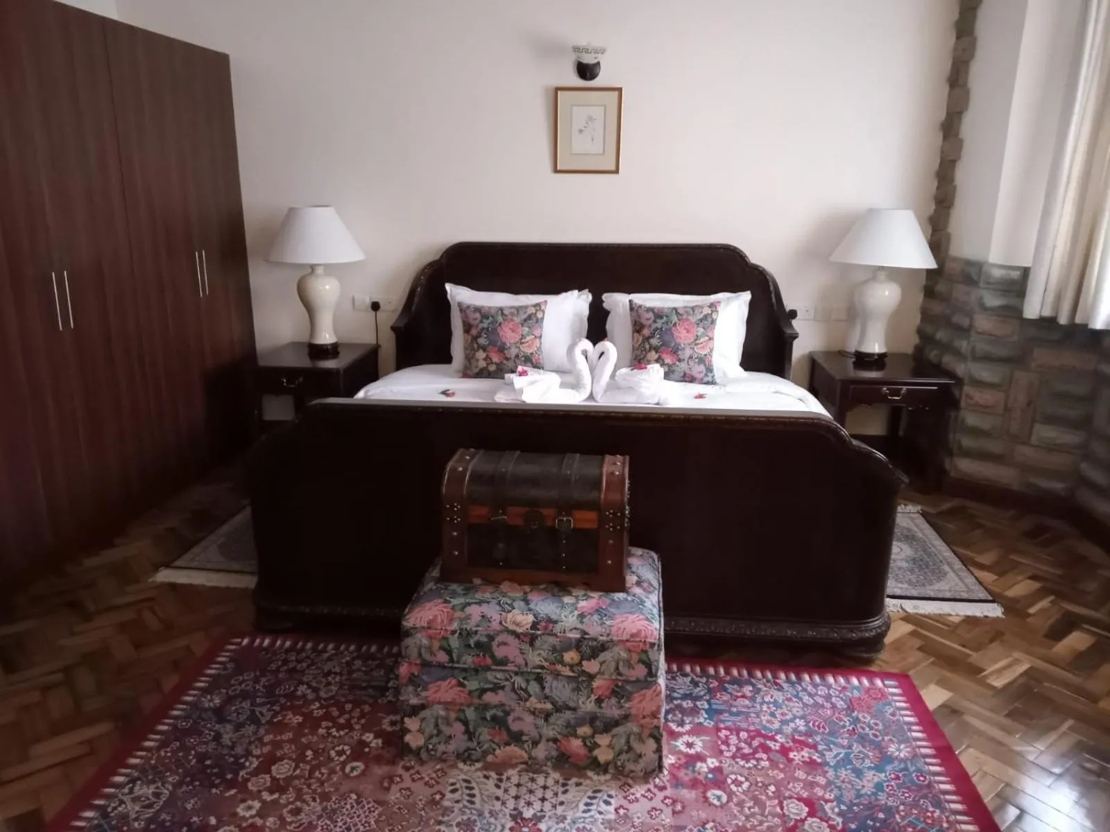 Bed in The Drexel House Kenya