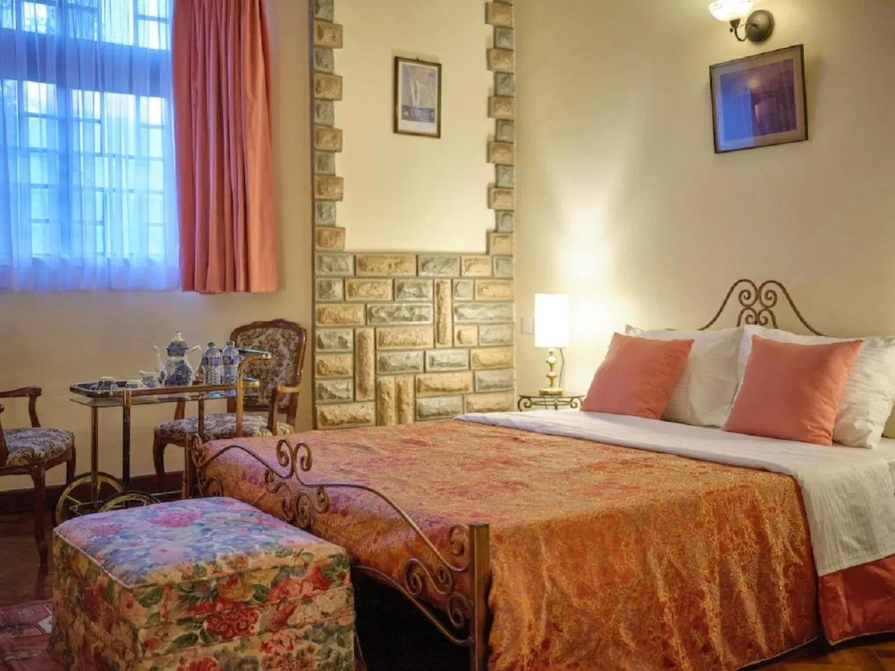 Bed in The Drexel House Kenya