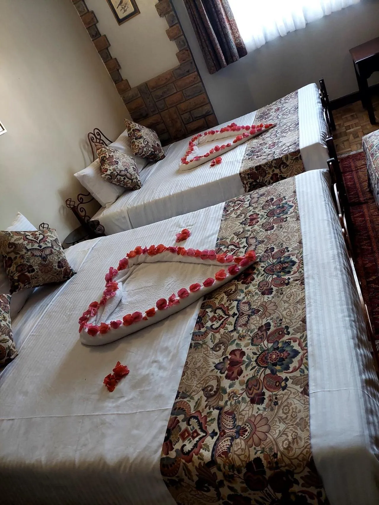 Bed in The Drexel House Kenya