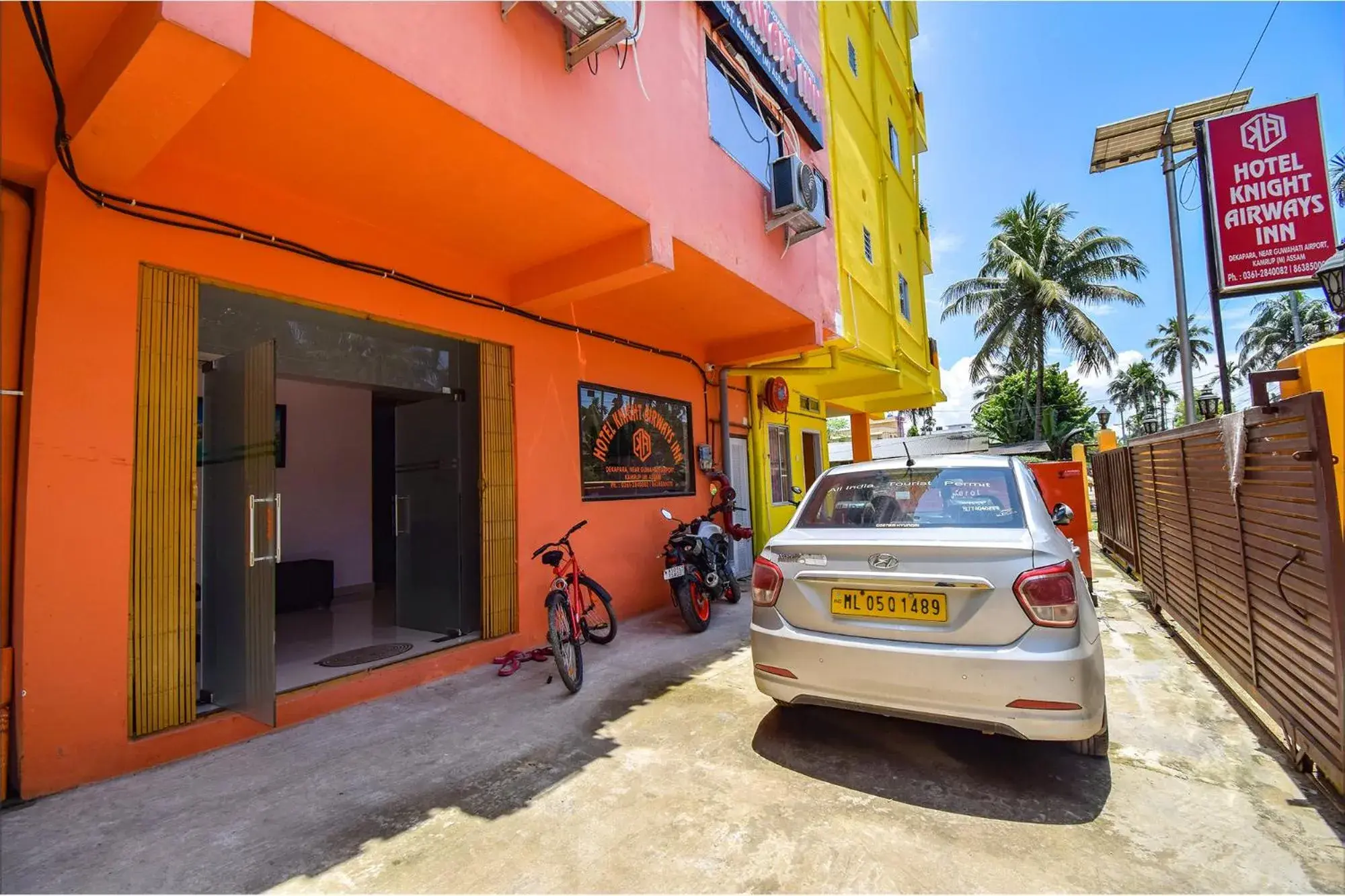 Facade/entrance in FabHotel Knight Airways - Nr Guwahati Airport Facade/entrance in FabHotel Knight Airways - Nr Guwahati Airport