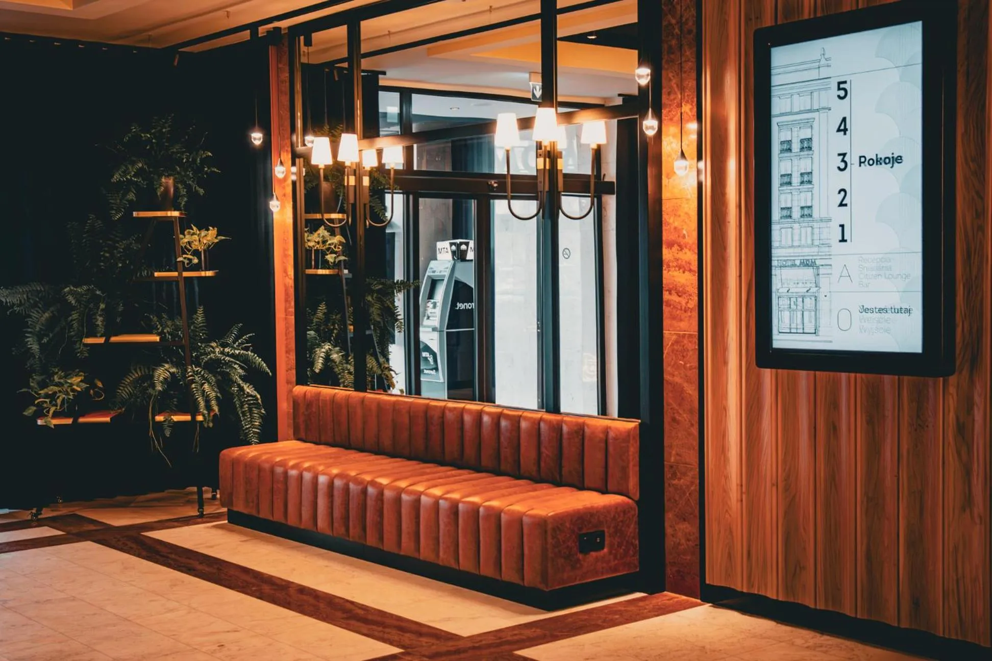 Seating area in Hotel MDM City Centre