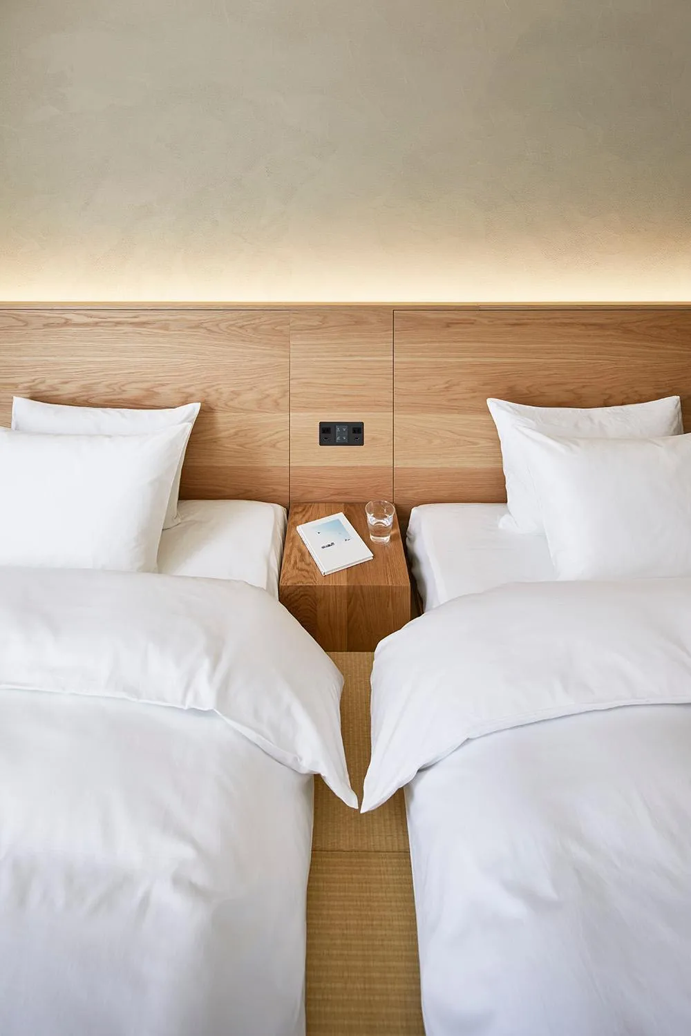 Bed in MUJI HOTEL GINZA