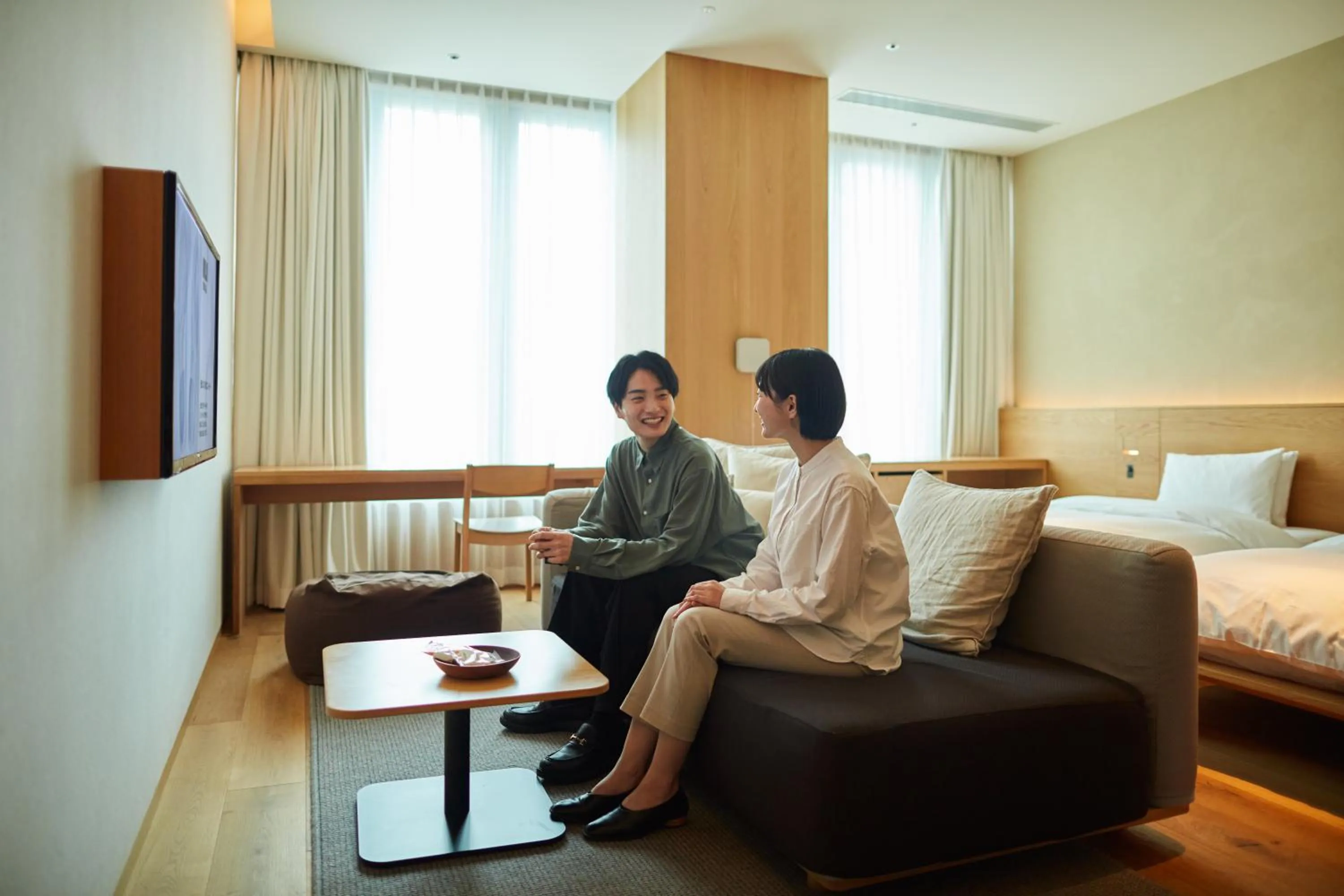 Photo of the whole room in MUJI HOTEL GINZA