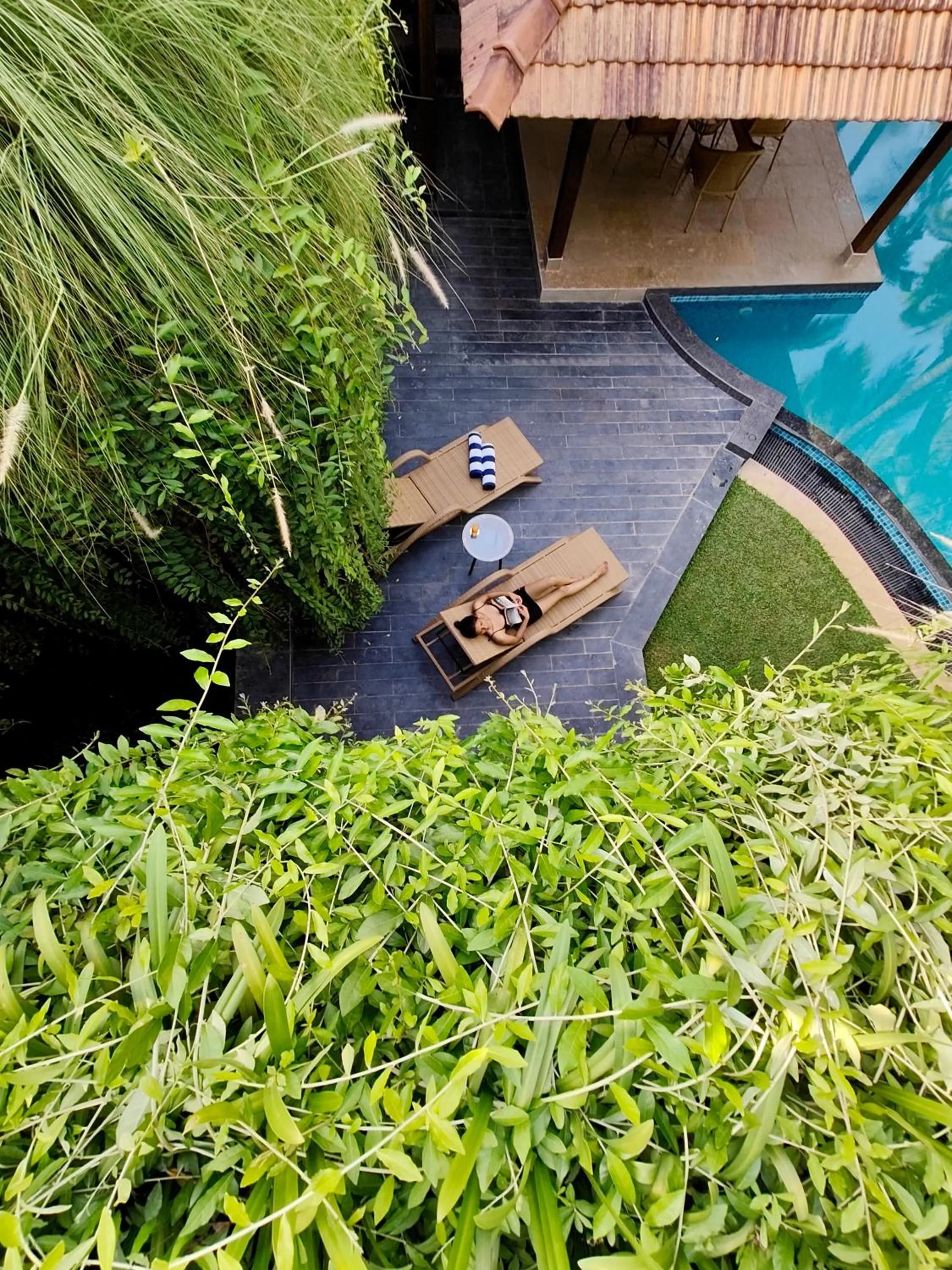 Bird's eye view in SaffronStays Kimaya, Alibaug