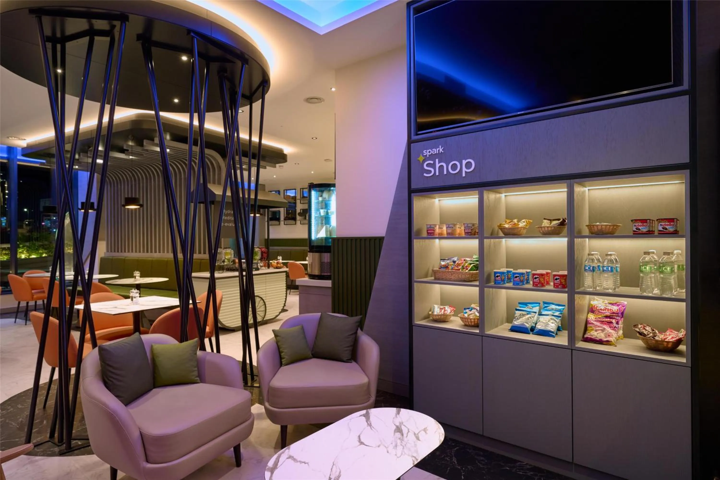 Restaurant/places to eat in Spark by Hilton Luton