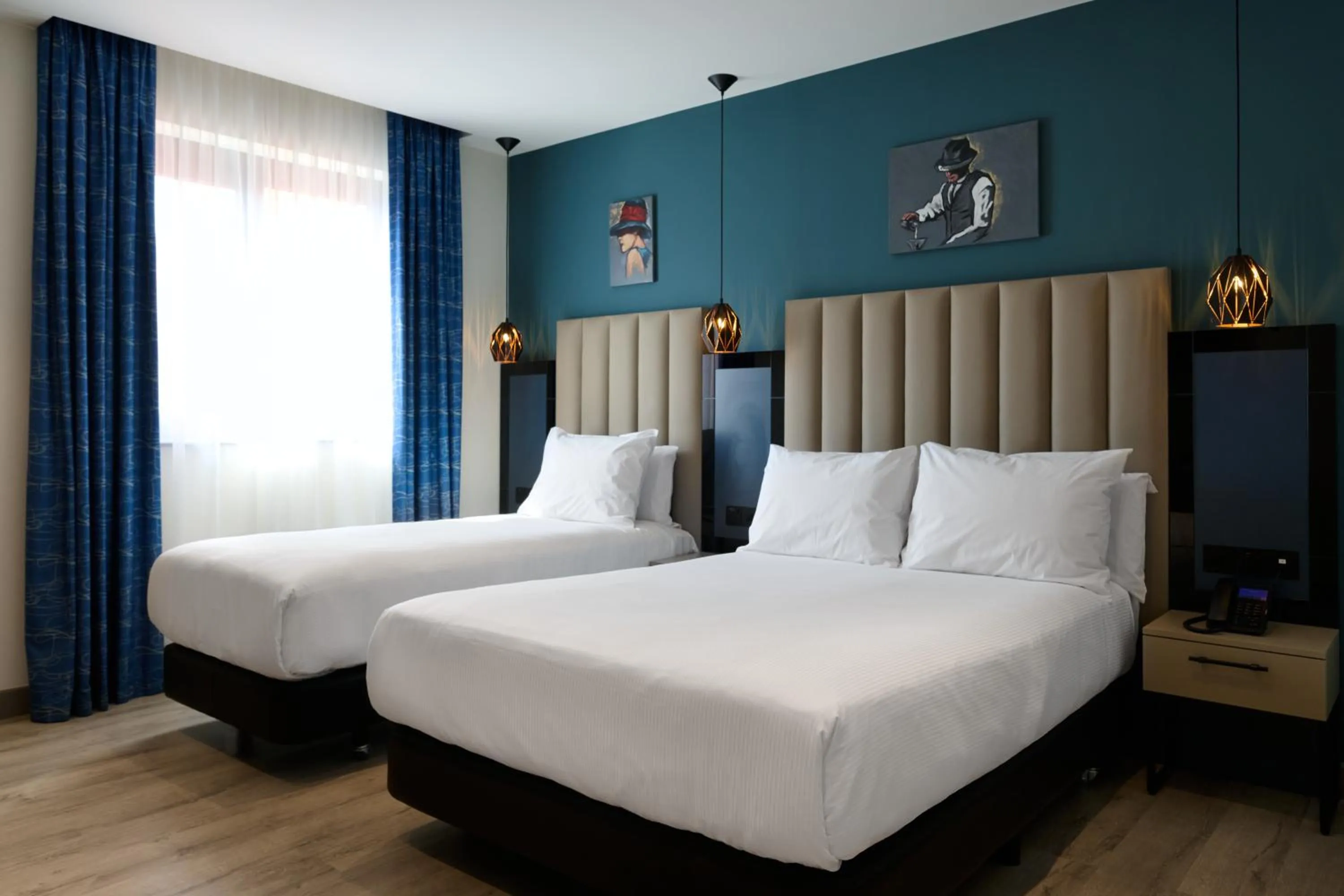 Bedroom, Bed in Spark by Hilton Luton