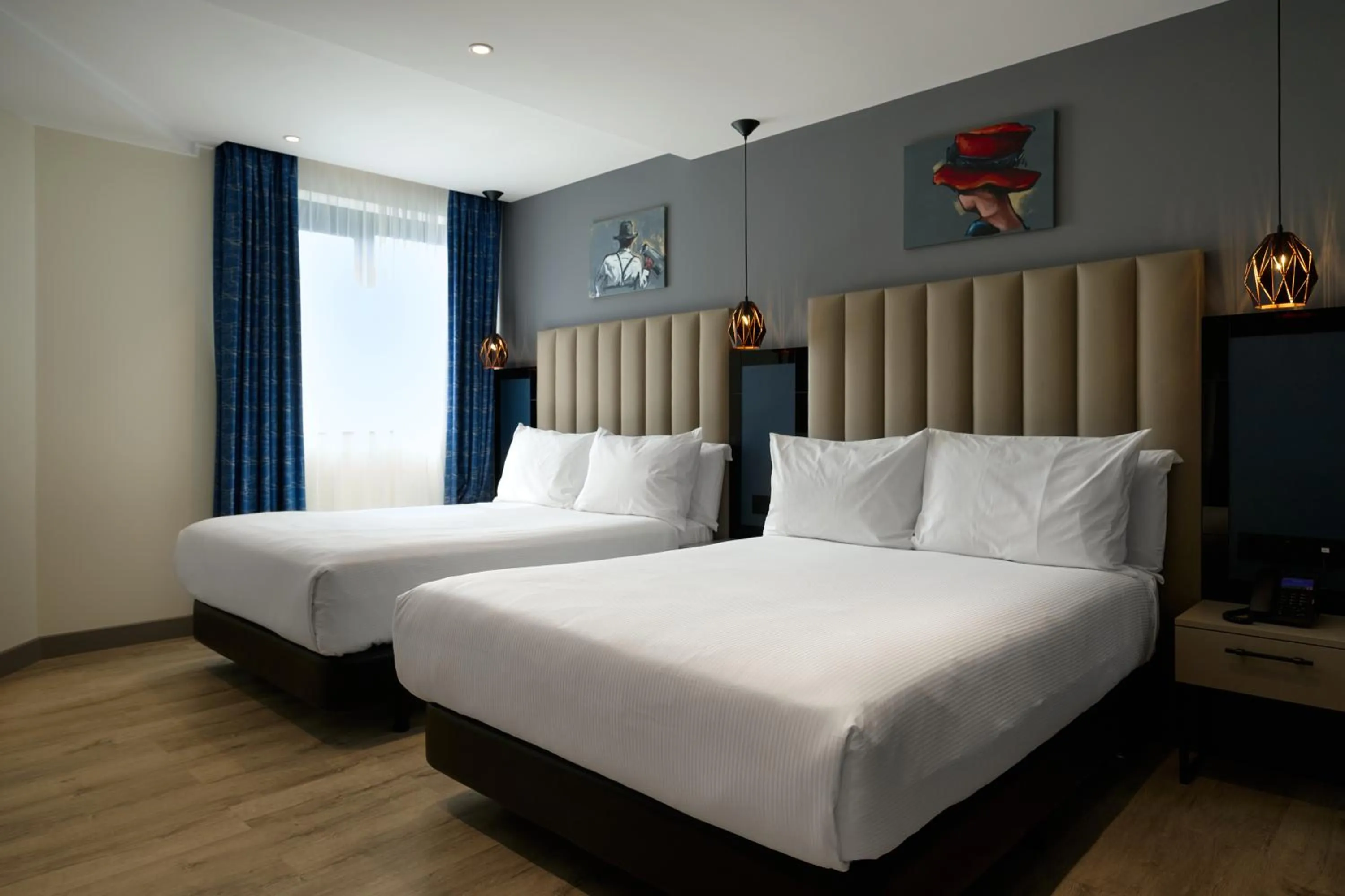 Bedroom, Bed in Spark by Hilton Luton