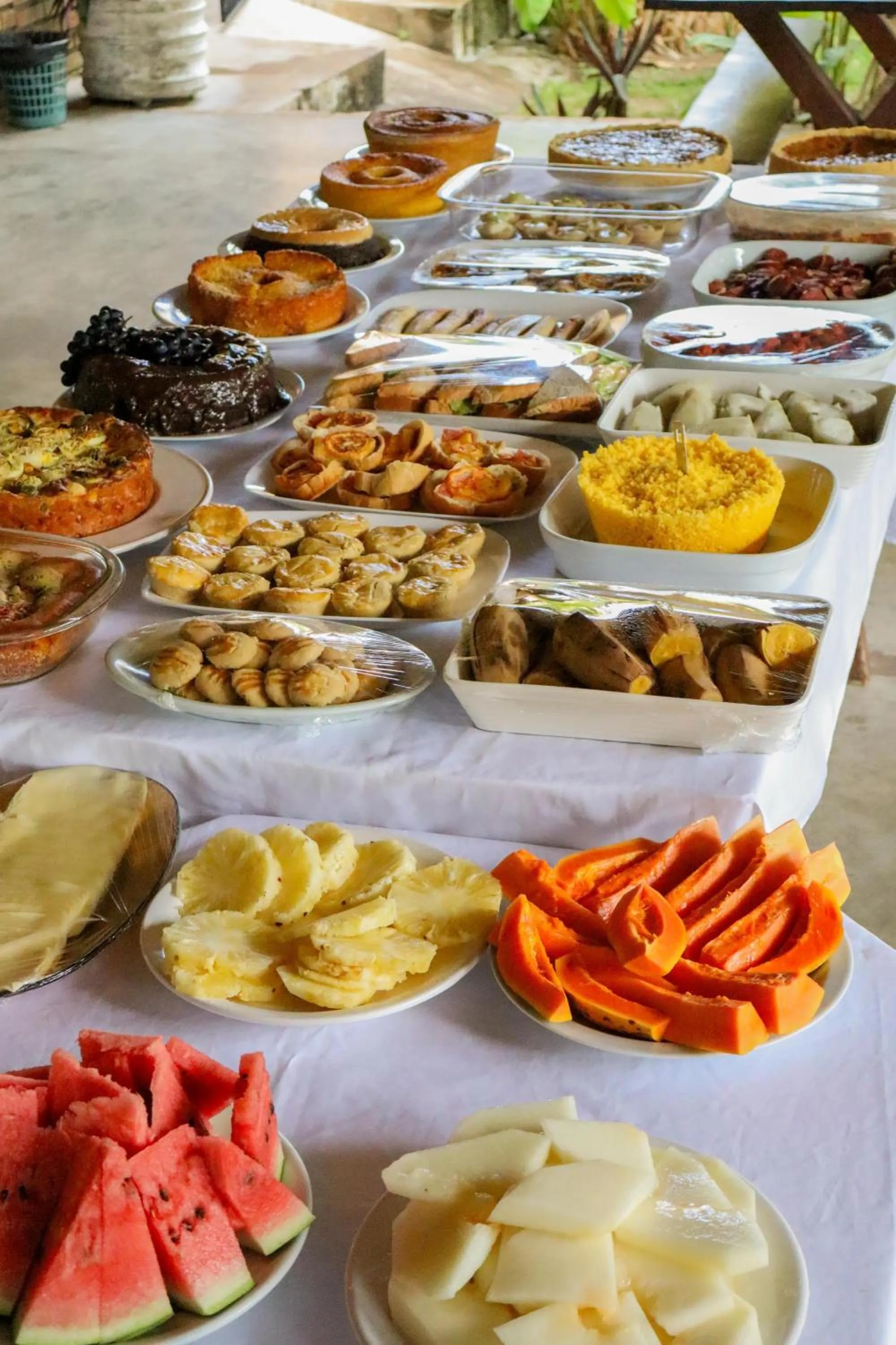 Breakfast in Pousada e Restaurante Encanto das Águas