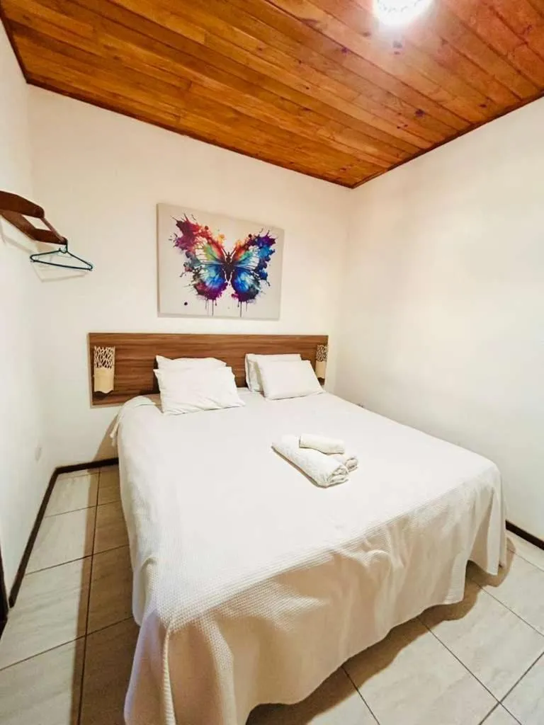 Bed in Pousada e Restaurante Encanto das Águas