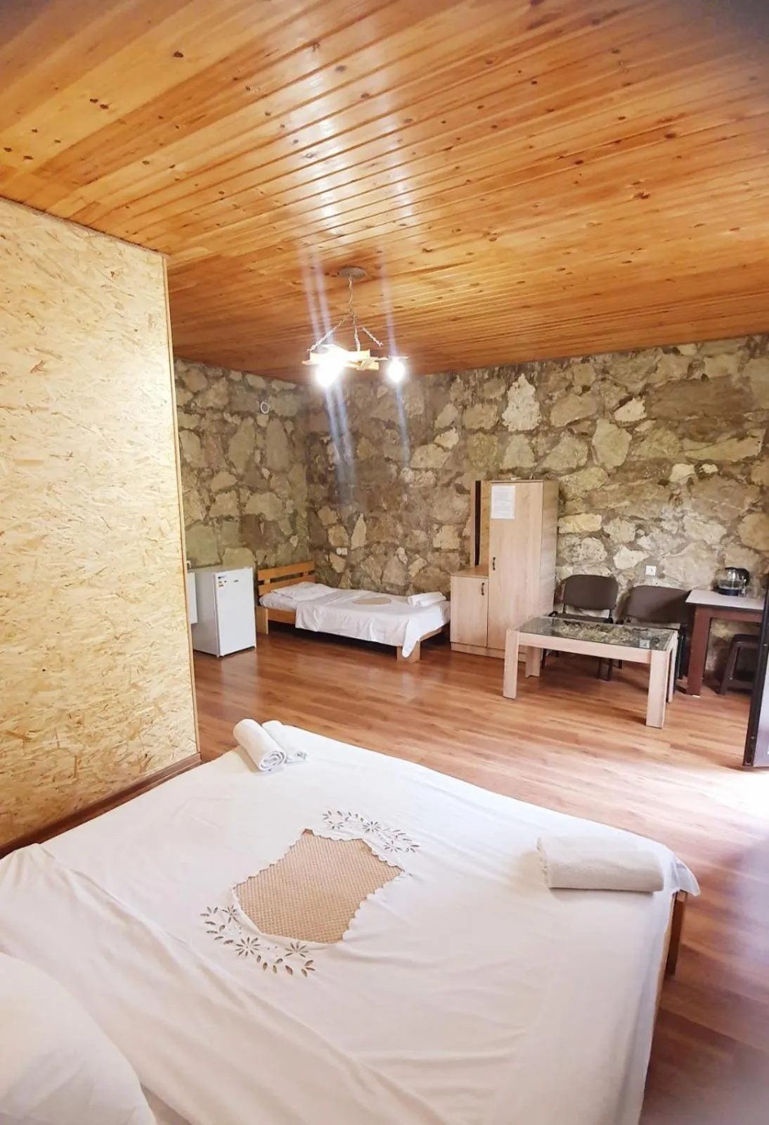 Bed in Guest House Ijevan's Garden