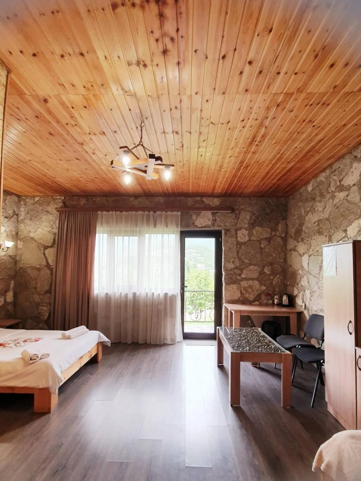 Bed in Guest House Ijevan's Garden