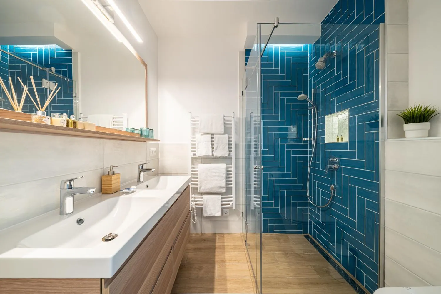 Bathroom in Lake Spirit Boutique Apartments