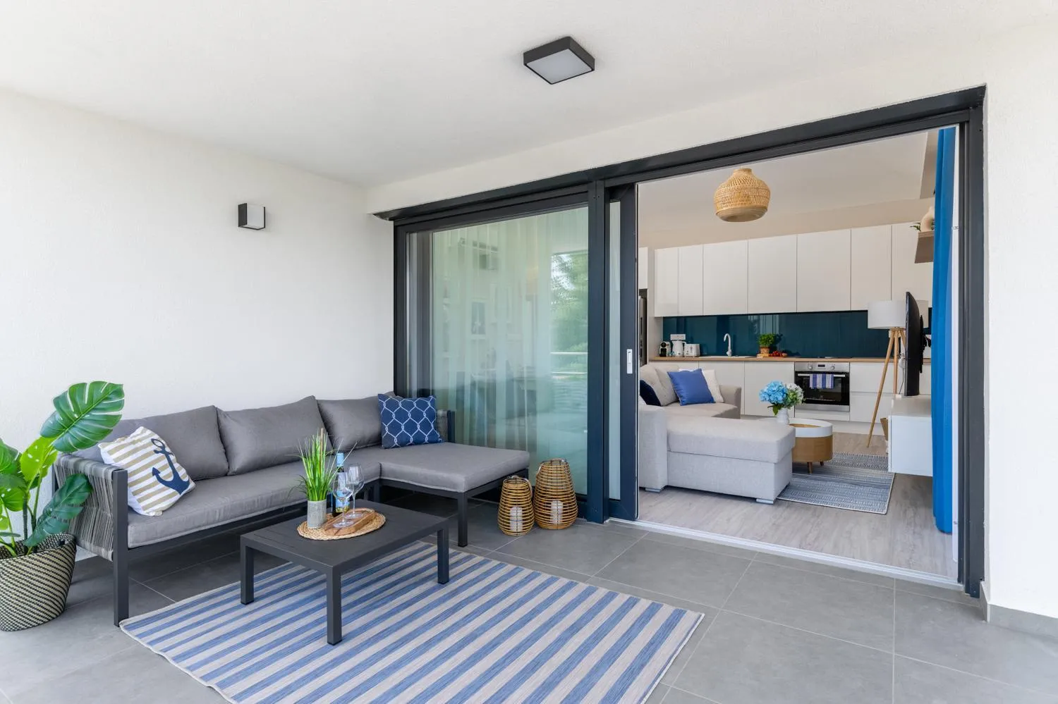 Balcony/Terrace in Lake Spirit Boutique Apartments