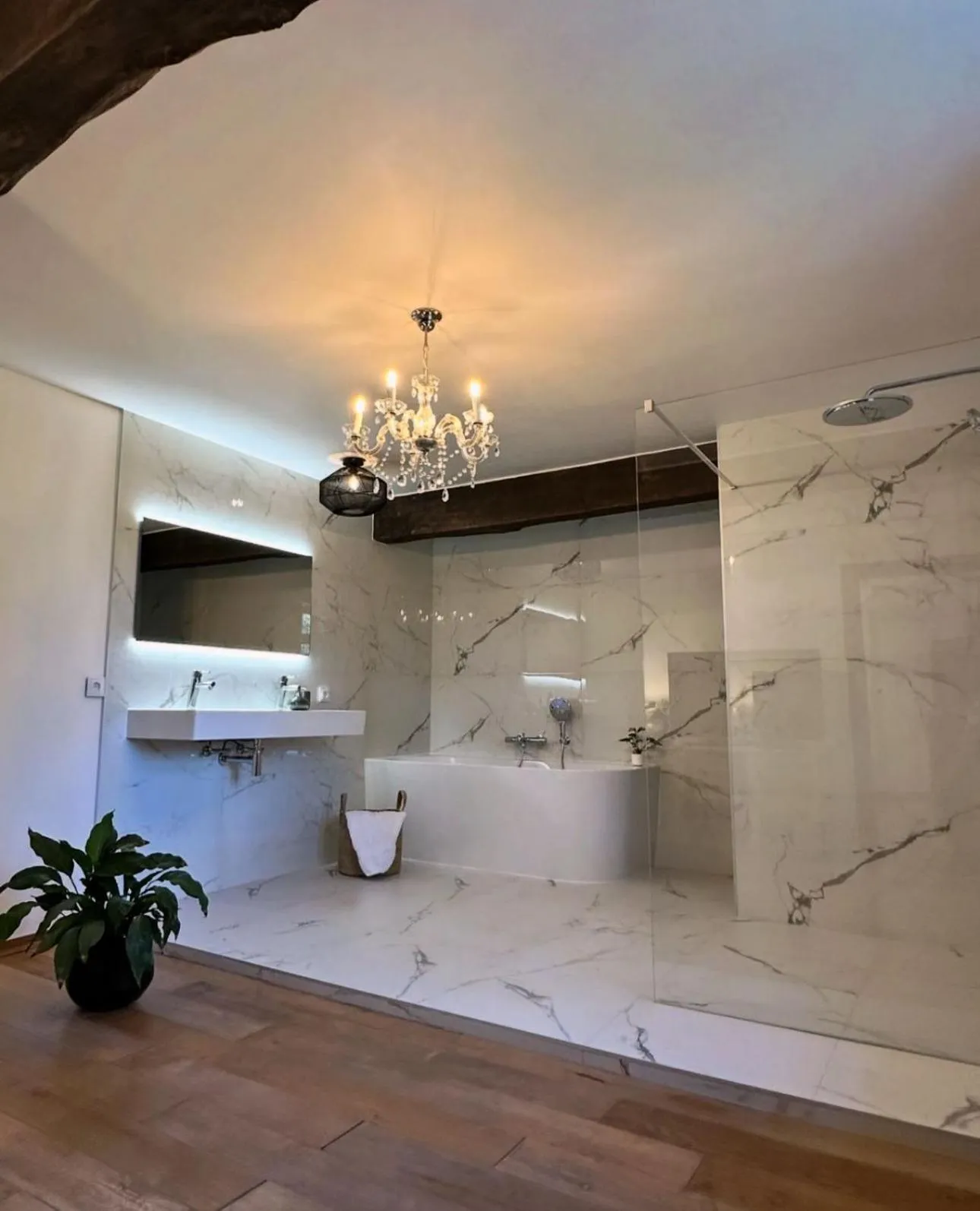 Shower in Hoeve Berghof