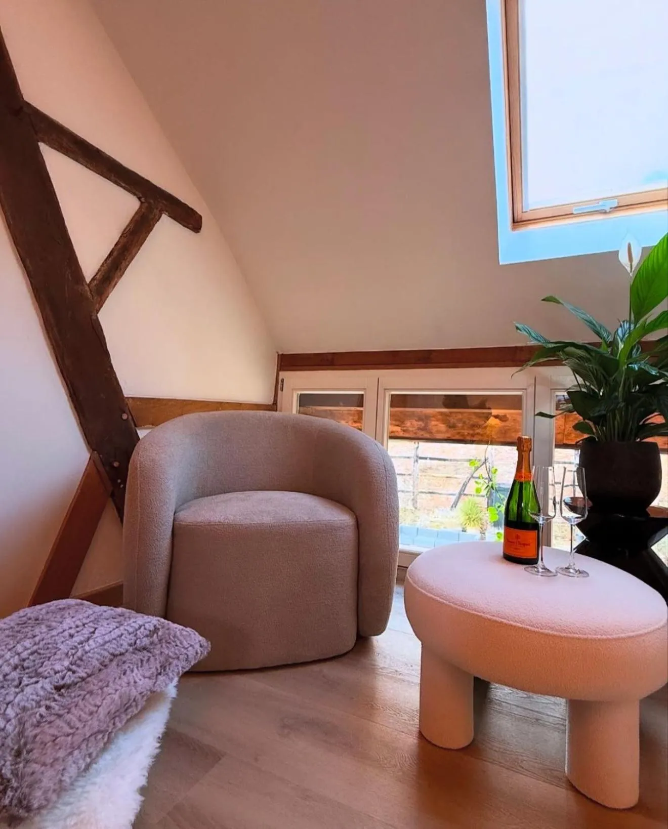 Living room in Hoeve Berghof