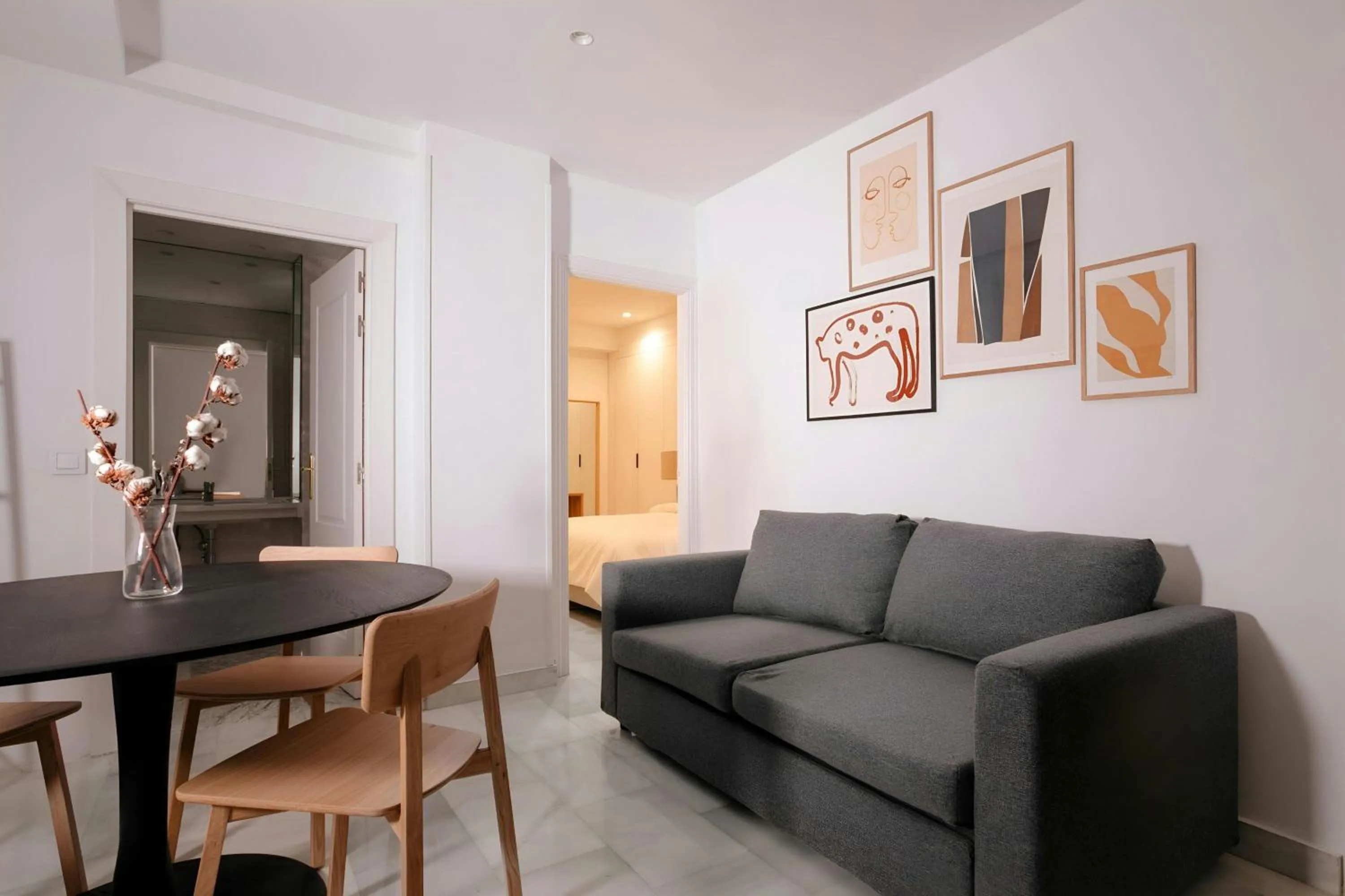 Living room in Sonder by Marriott Bonvoy Santa Ana Apartments Las Letras