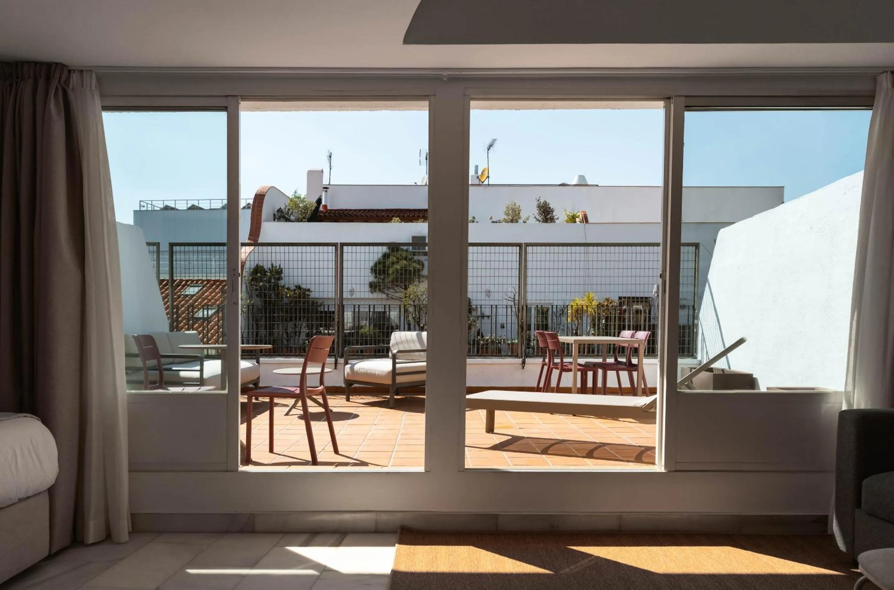 Balcony/Terrace in Limehome Madrid Sol