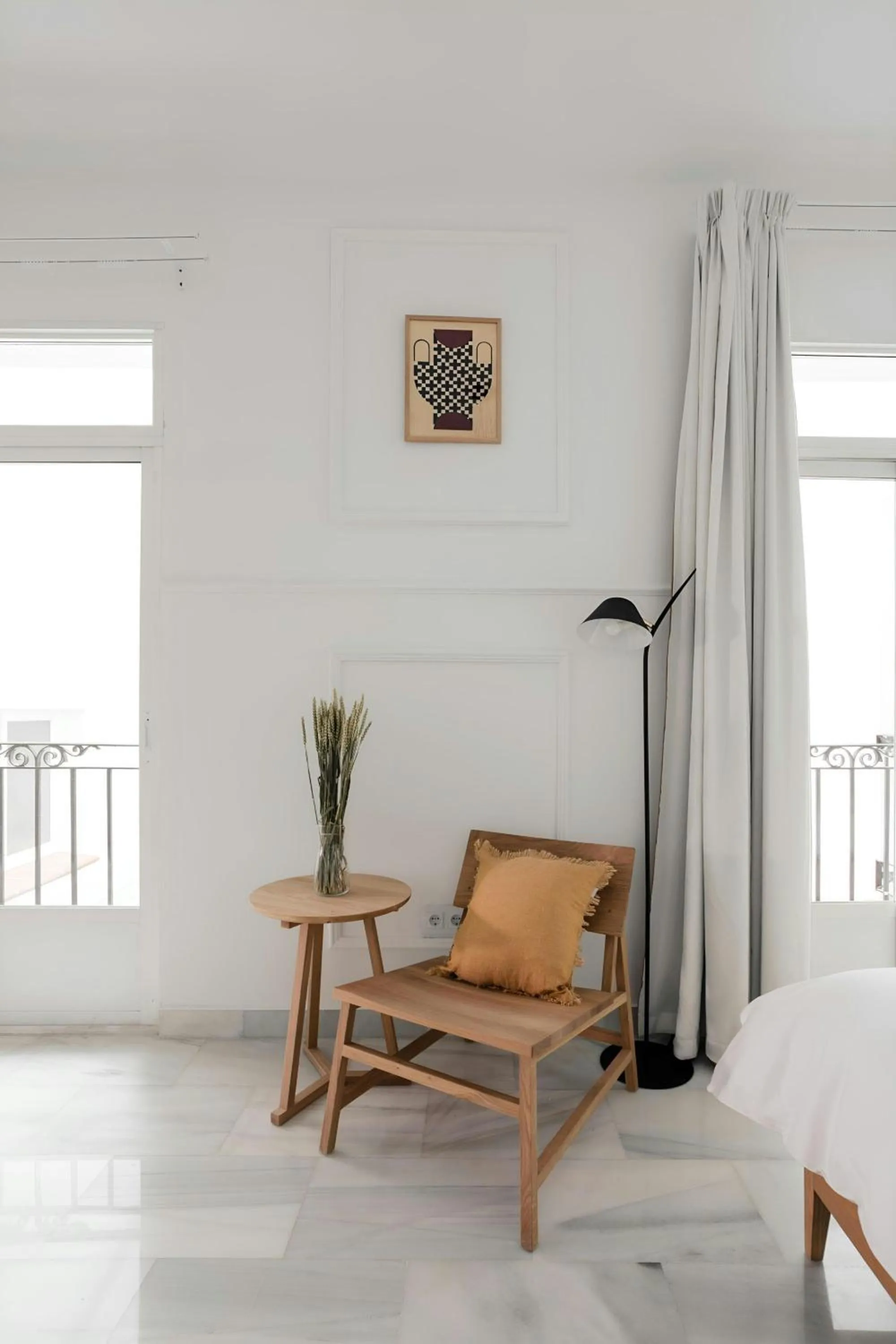 Bedroom, Bed in Sonder by Marriott Bonvoy Santa Ana Apartments Las Letras