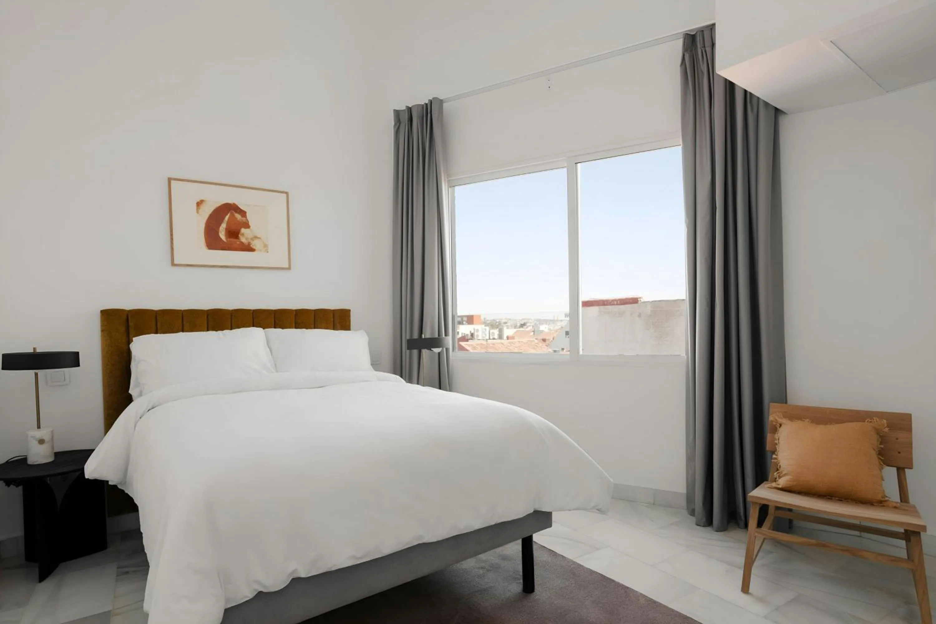 Bedroom, Bed in Sonder by Marriott Bonvoy Santa Ana Apartments Las Letras
