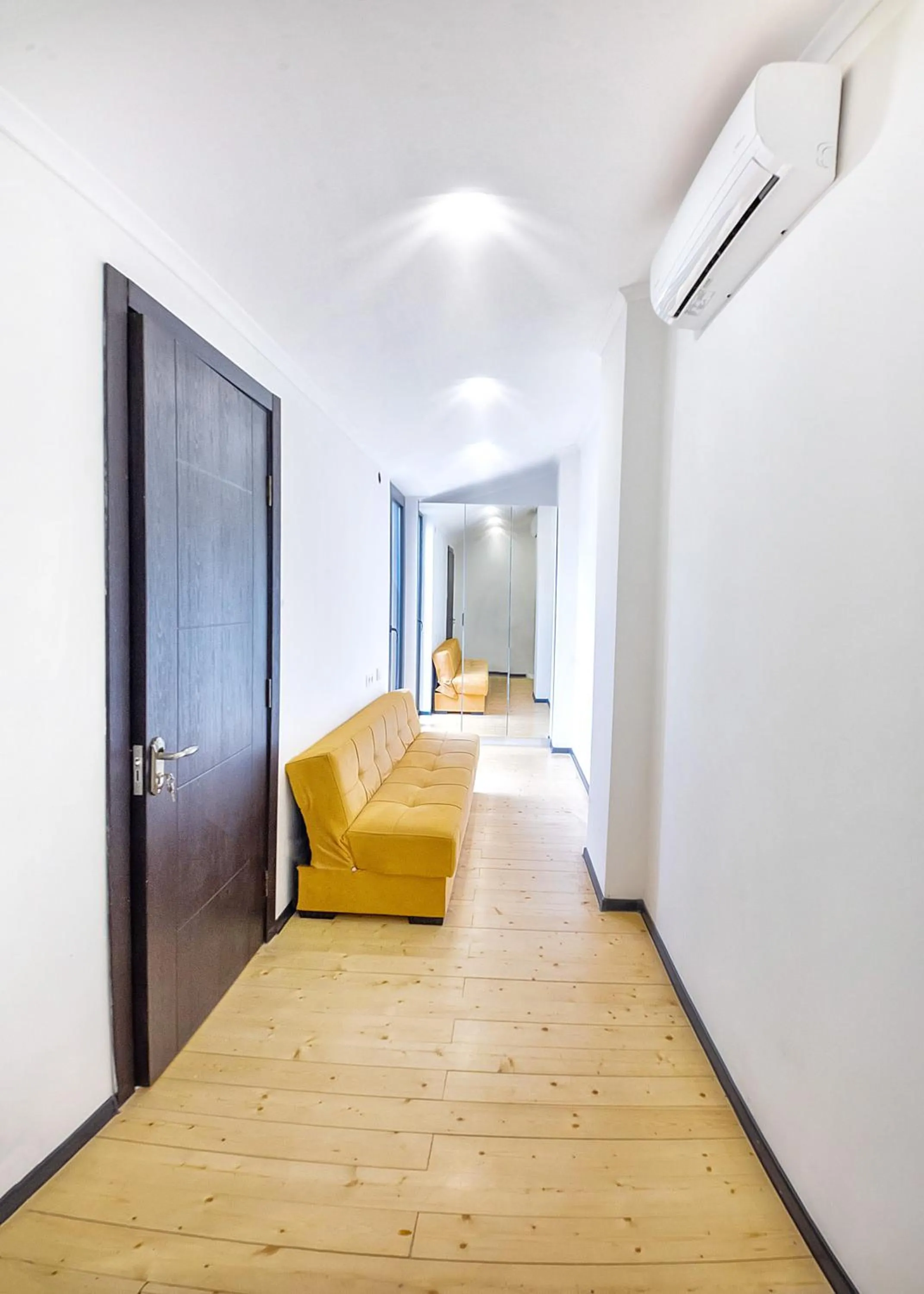 Photo of the whole room, Bed in HB apartments Aghmashenebeli