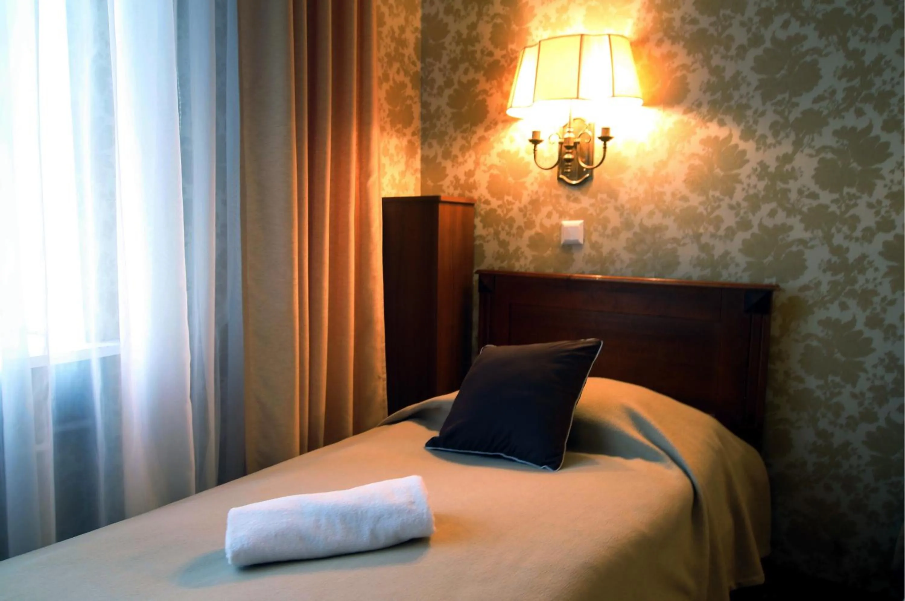 Bed in Hotel Plock