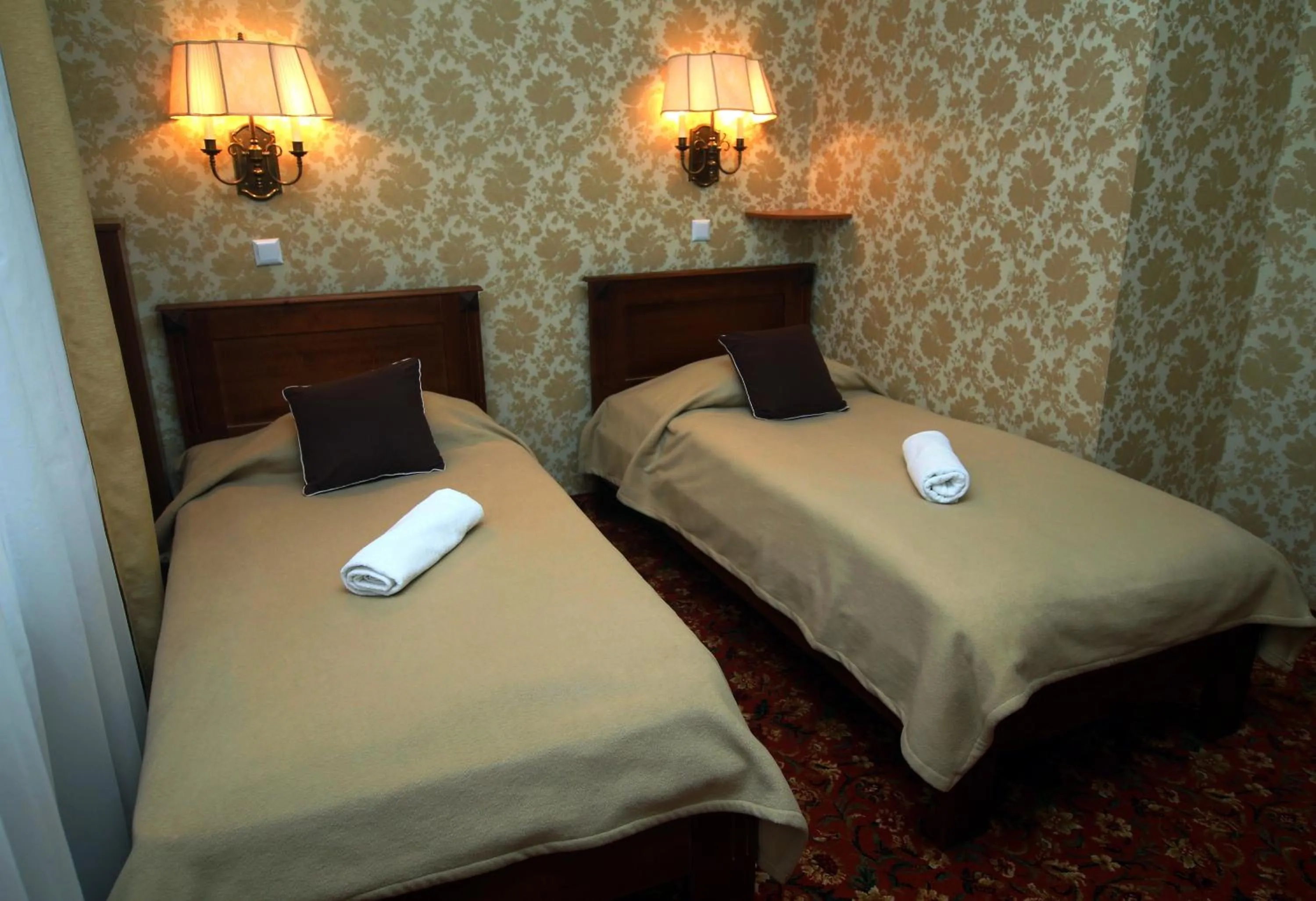 Bed in Hotel Plock