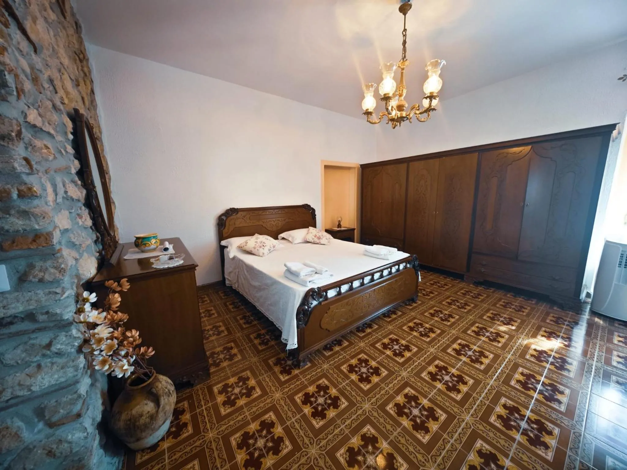 Bed in B&b Diamante and home restaurant